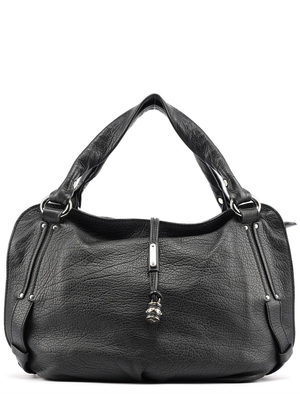 Black Leather Bittersweet Shoulder Bag