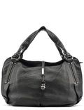 Black Leather Bittersweet Shoulder Bag