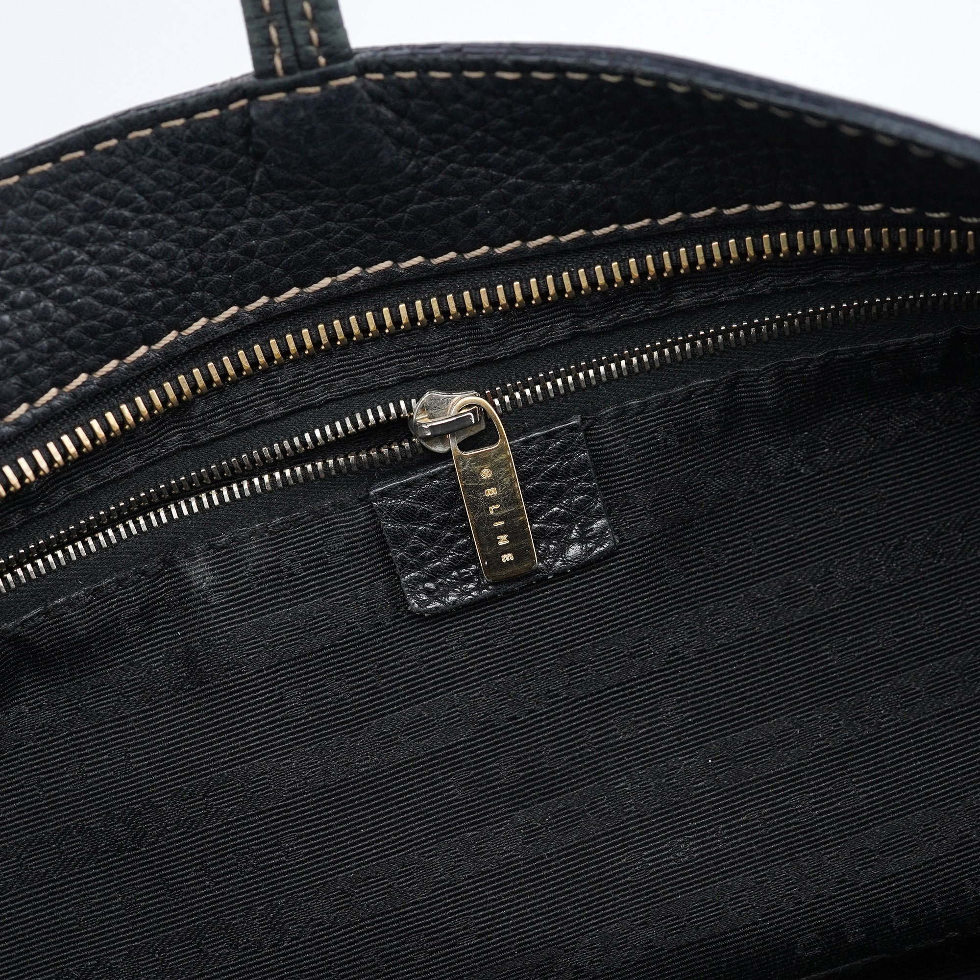 Black Leather Bittersweet Shoulder Bag