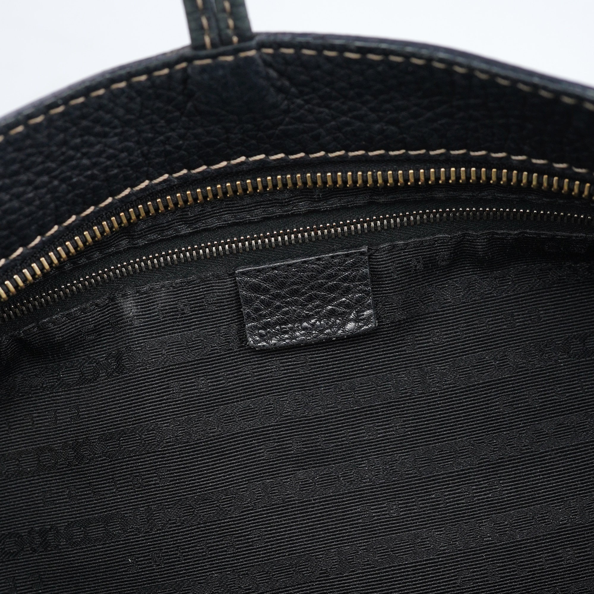Black Leather Bittersweet Shoulder Bag