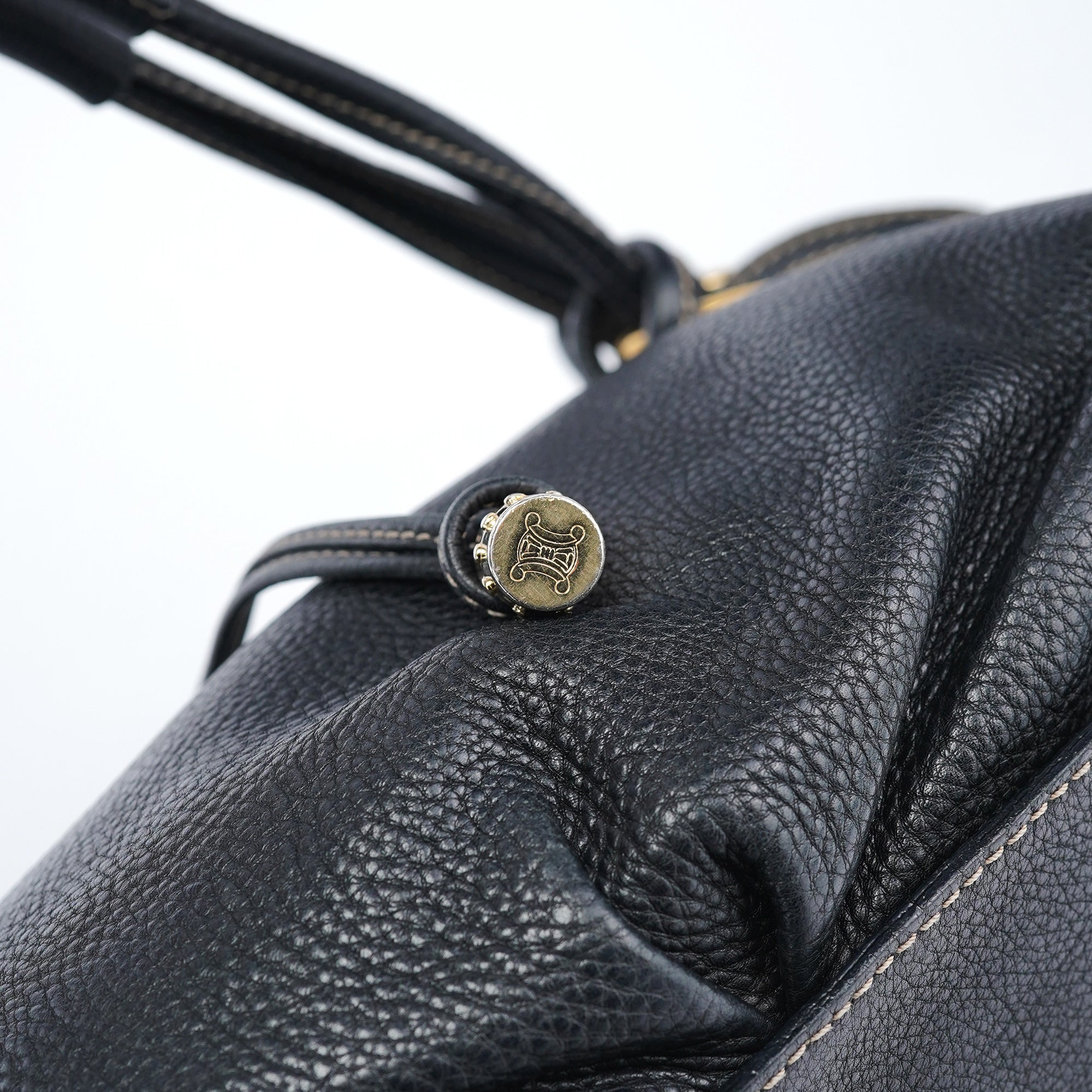 Black Leather Bittersweet Shoulder Bag