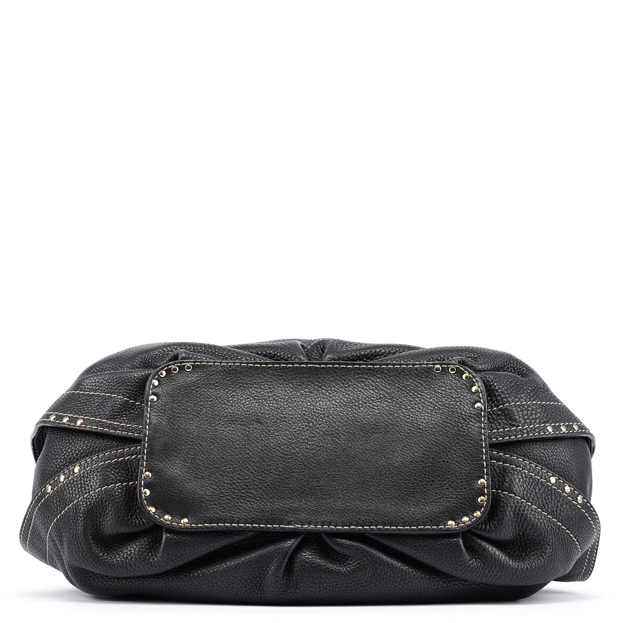 Black Leather Bittersweet Shoulder Bag
