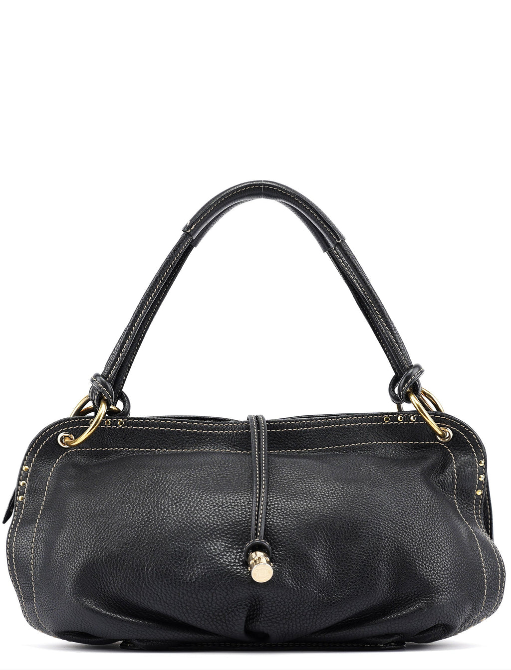 Black Leather Bittersweet Shoulder Bag