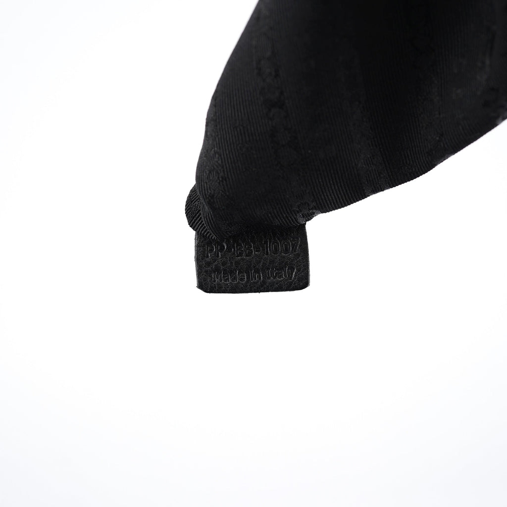 Black Leather Bittersweet Shoulder Bag