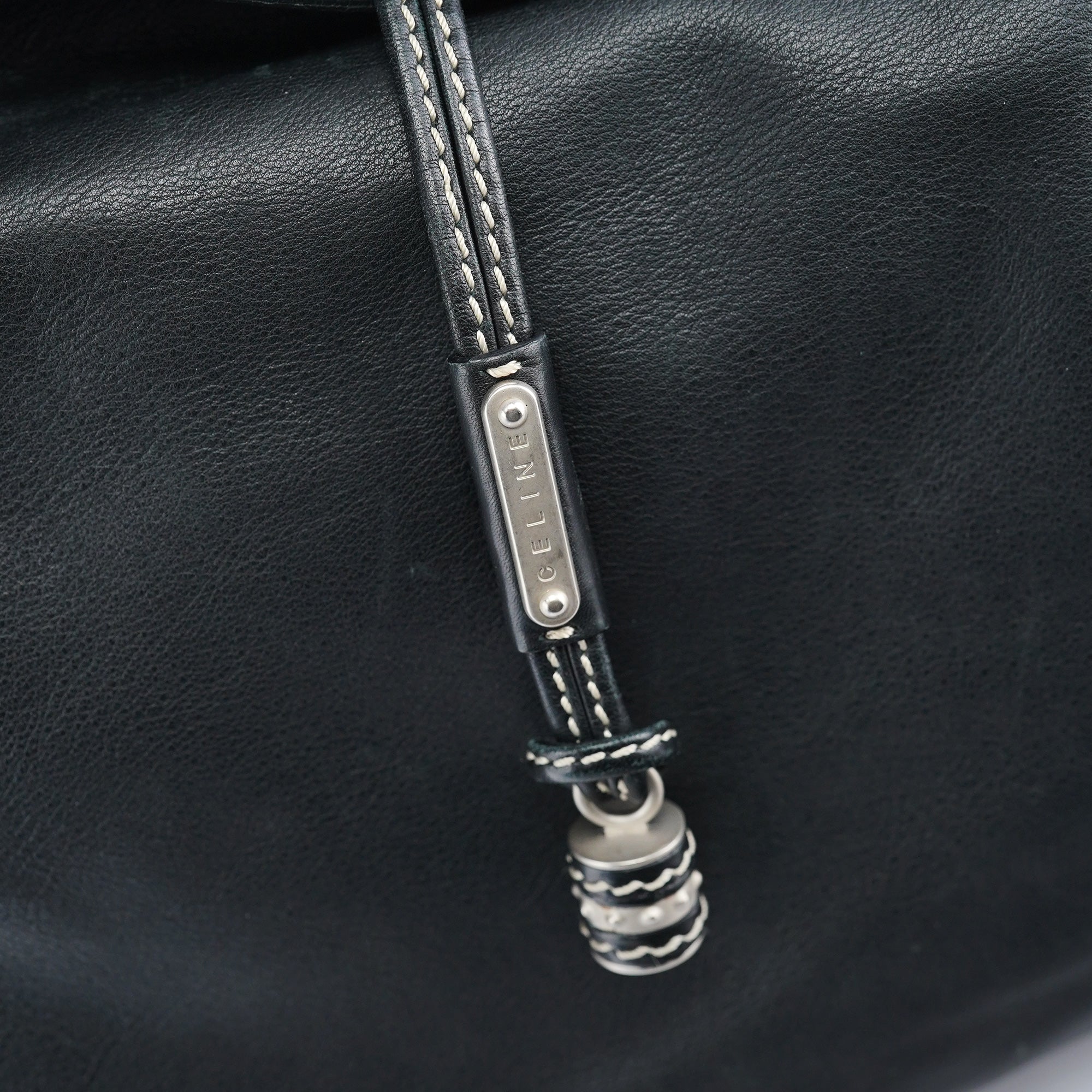 Black Leather Bittersweet Shoulder Bag