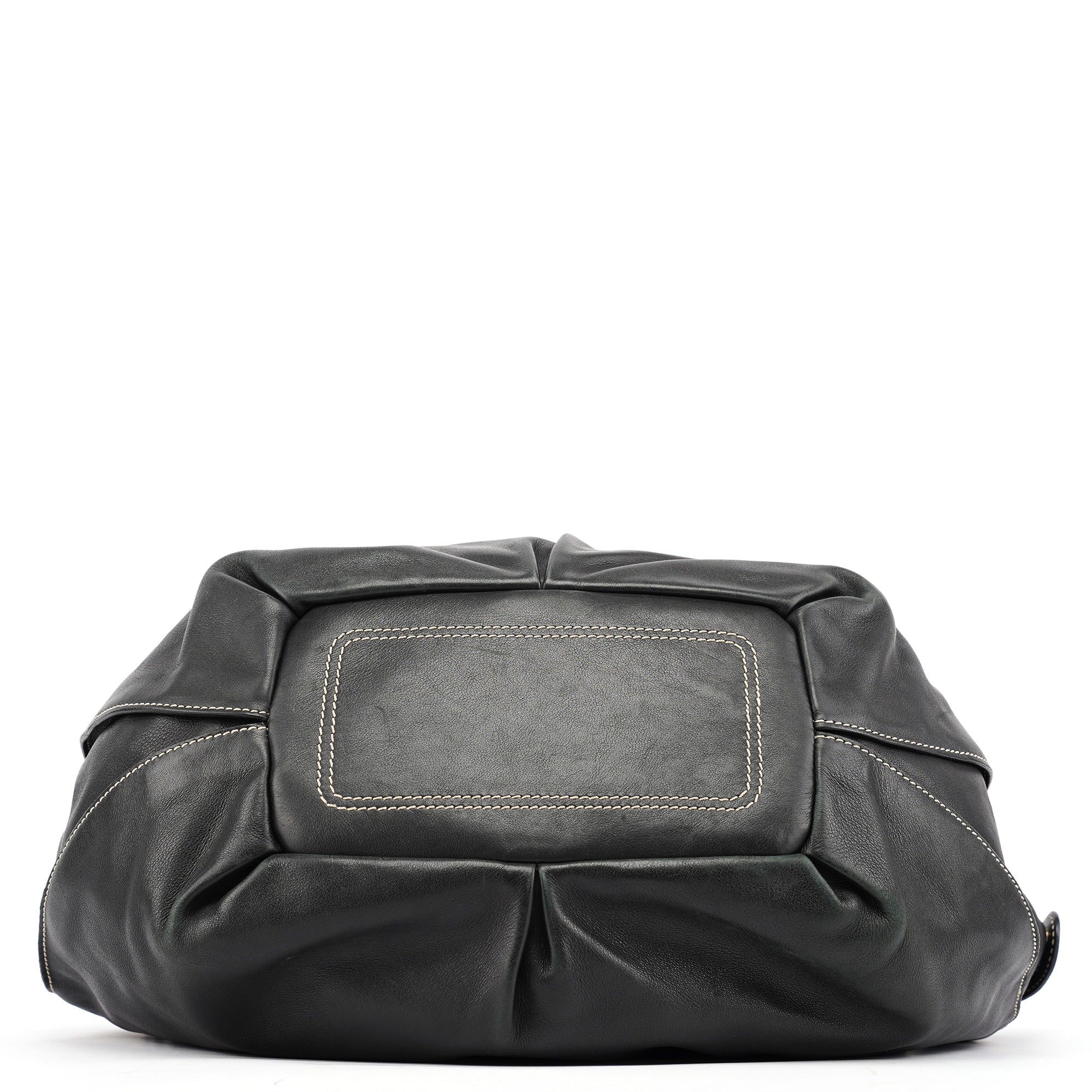 Black Leather Bittersweet Shoulder Bag