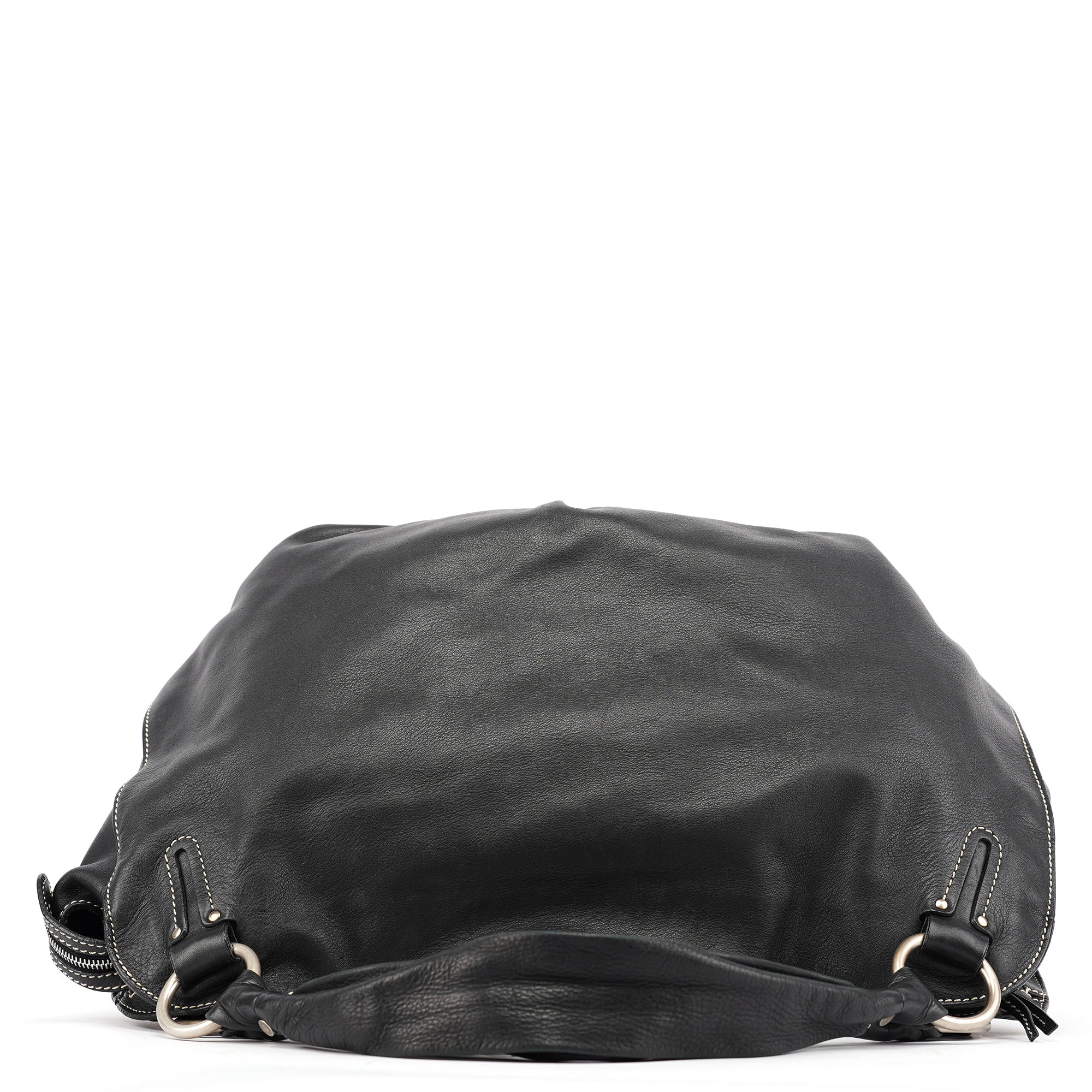 Black Leather Bittersweet Shoulder Bag