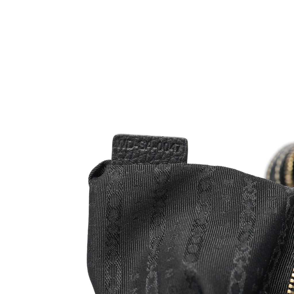Black Leather Bittersweet Shoulder Bag