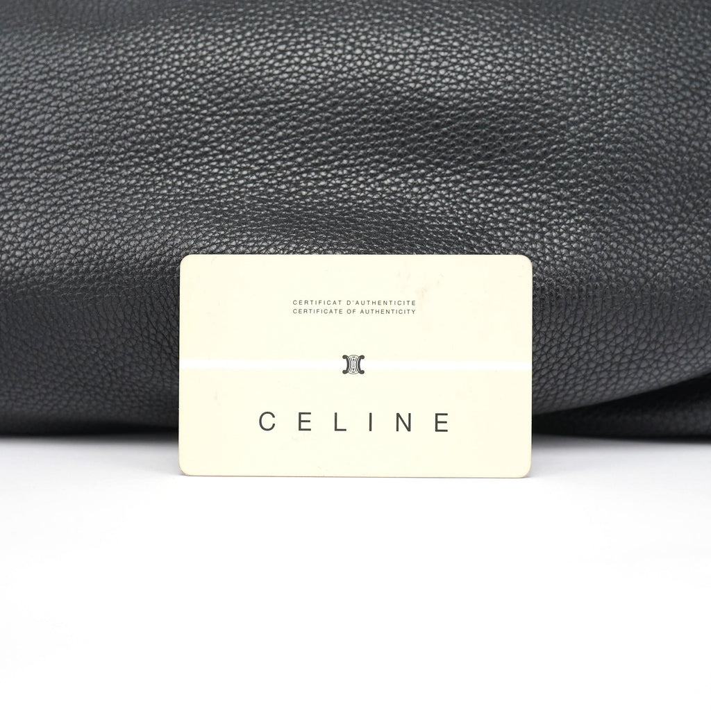 Black Leather Bittersweet Shoulder Bag