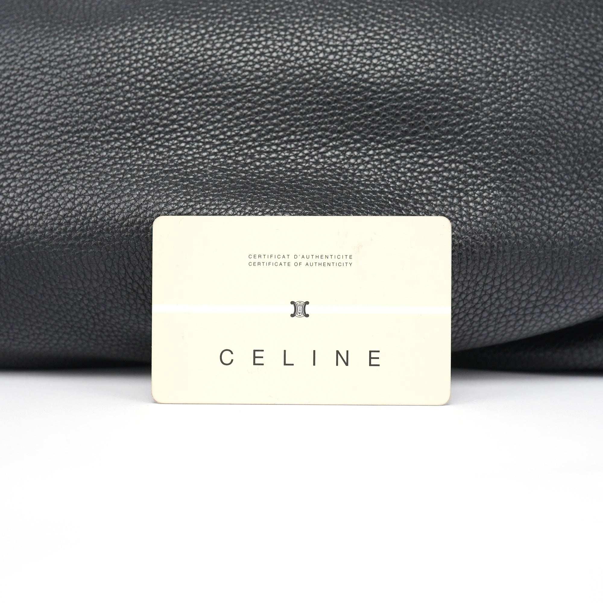 Black Leather Bittersweet Shoulder Bag