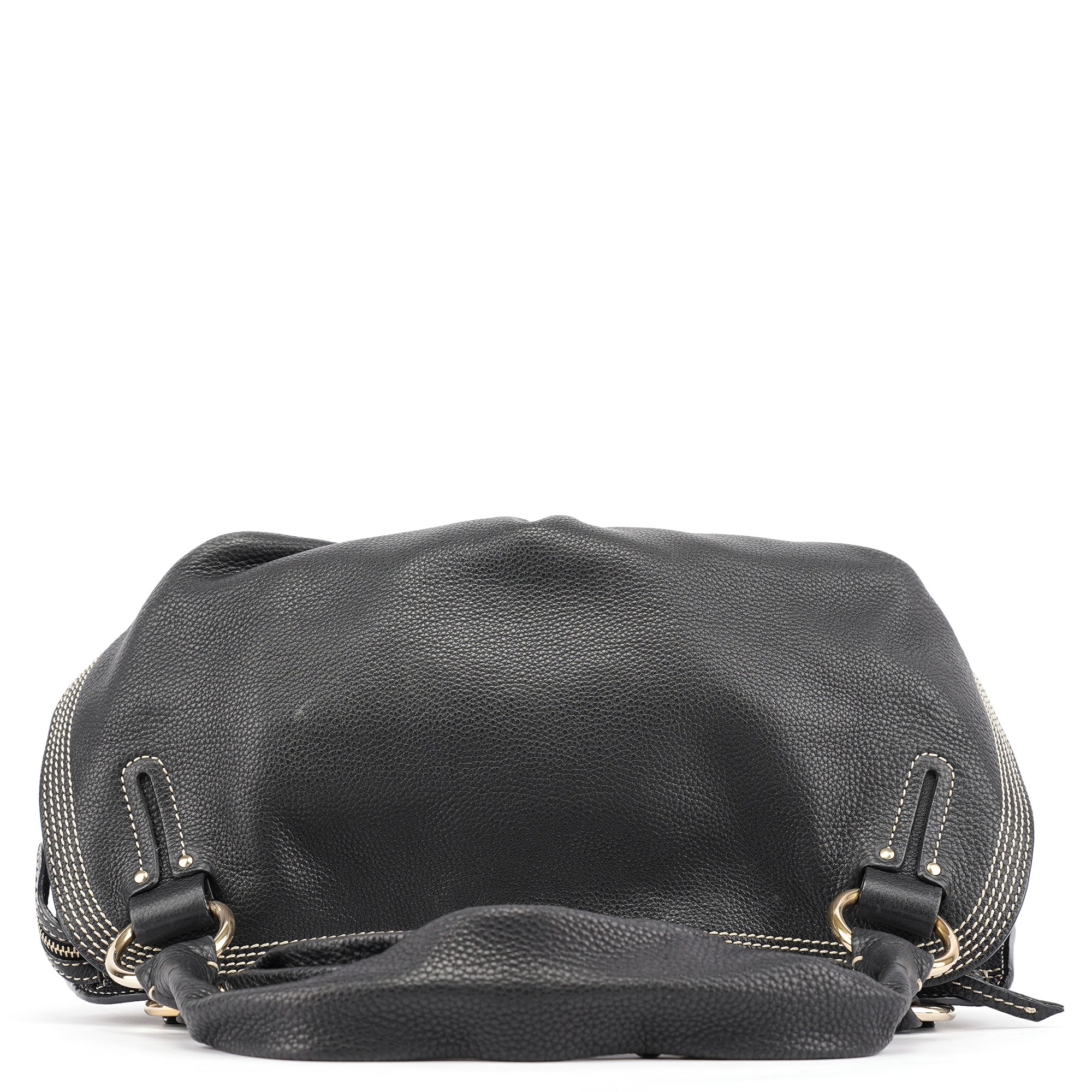 Black Leather Bittersweet Shoulder Bag