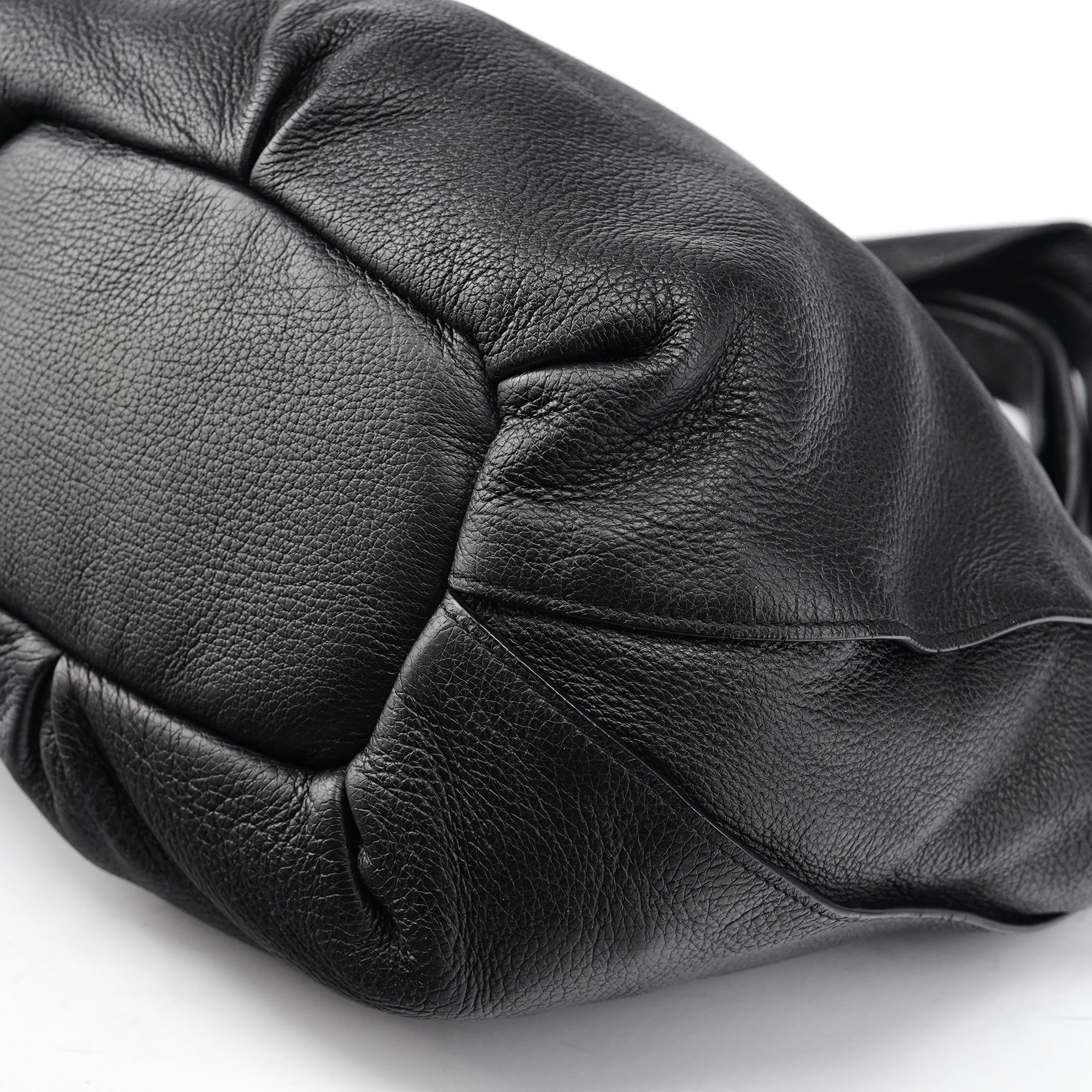 Black Leather Bittersweet Shoulder Bag