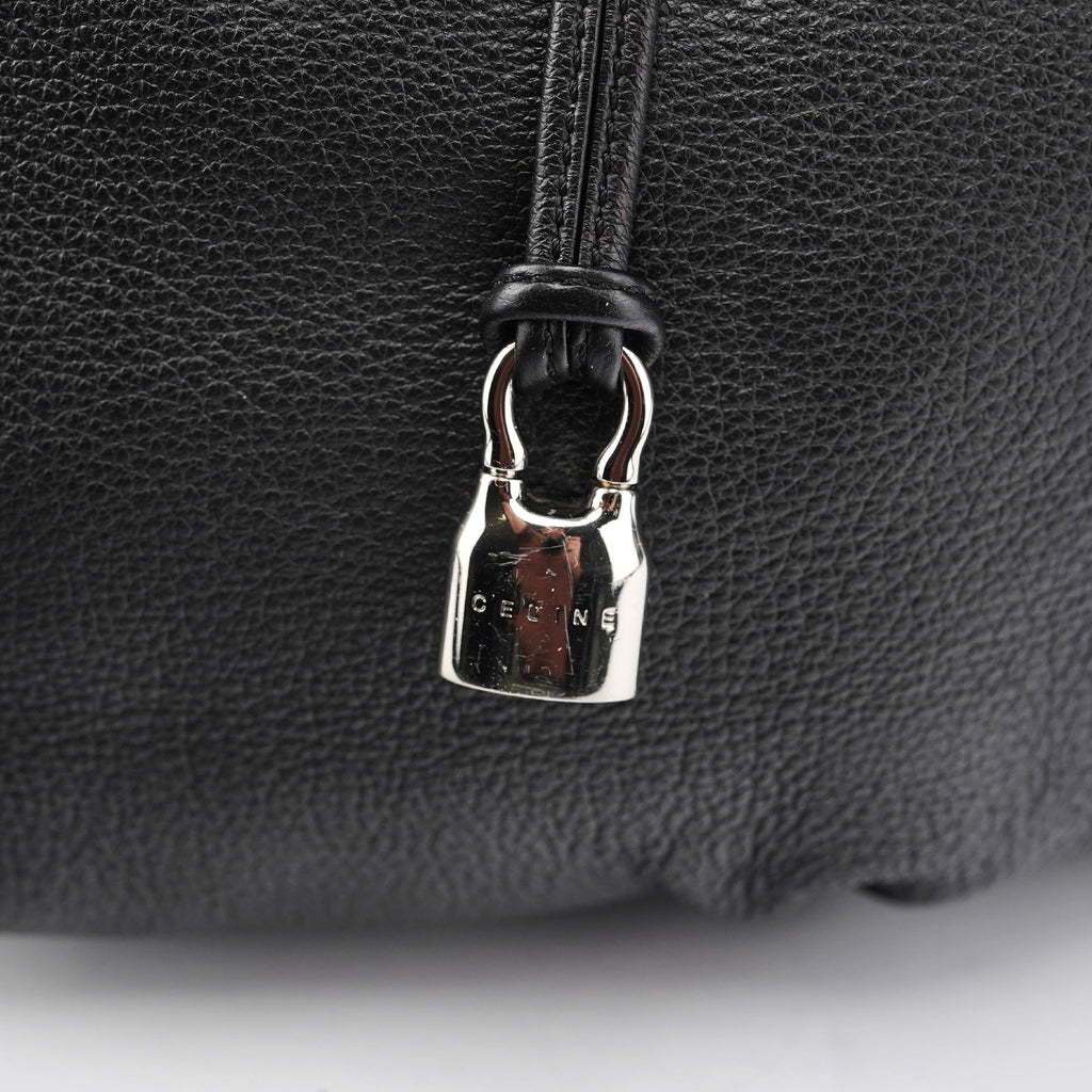 Black Leather Bittersweet Shoulder Bag