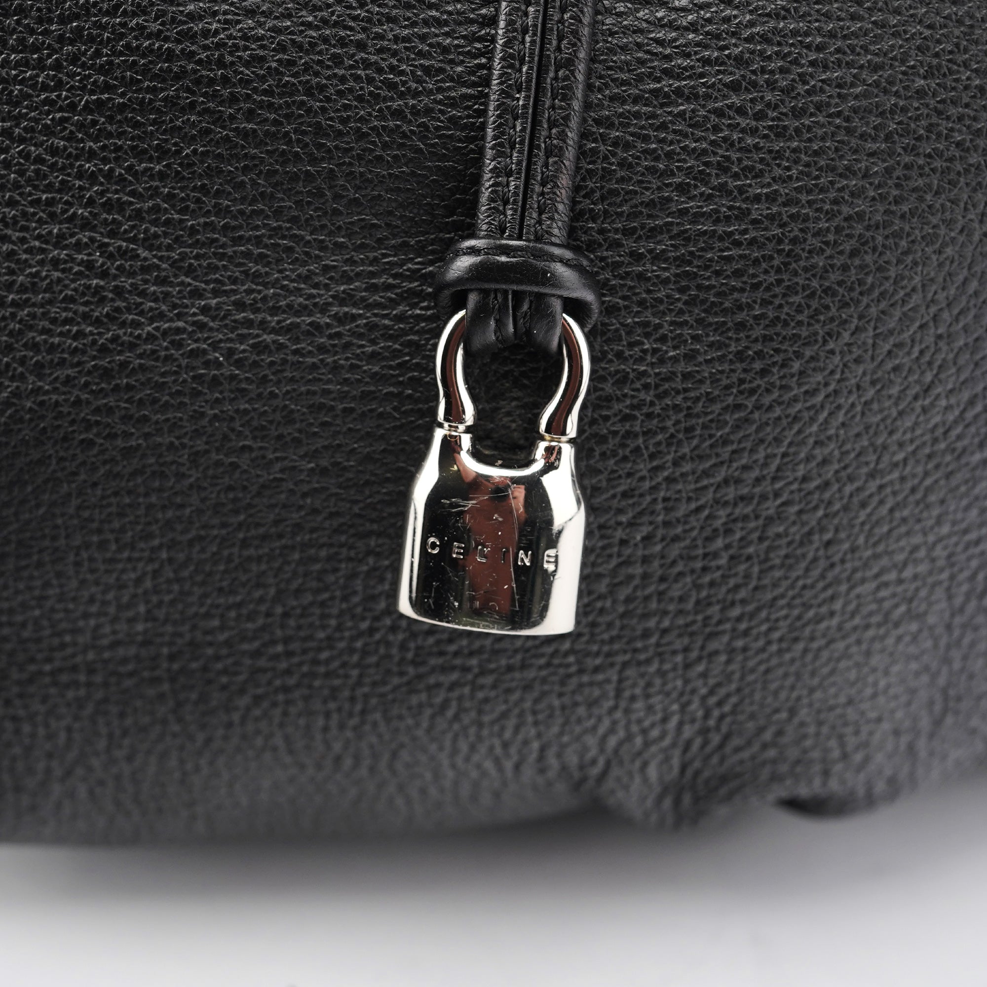 Black Leather Bittersweet Shoulder Bag