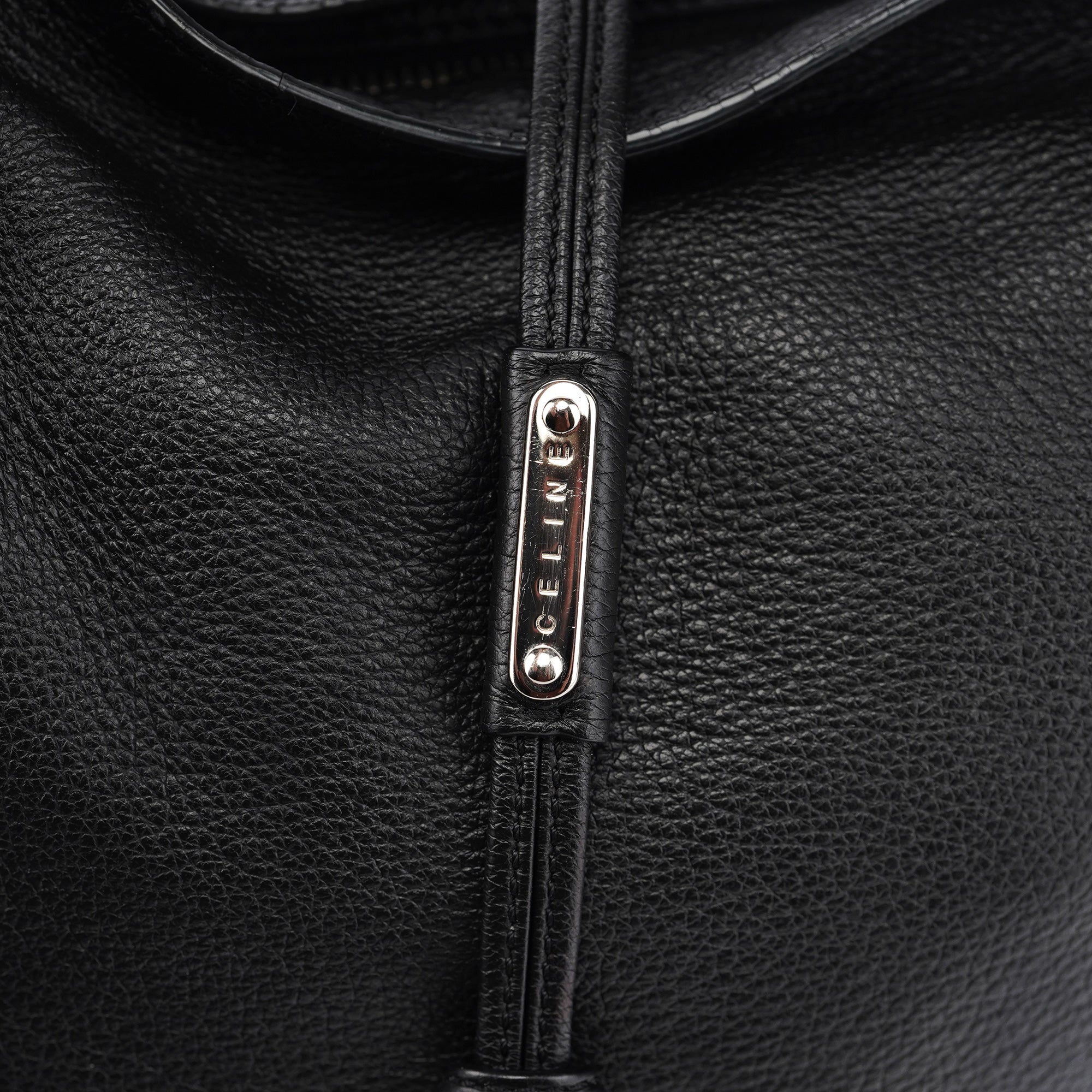 Black Leather Bittersweet Shoulder Bag