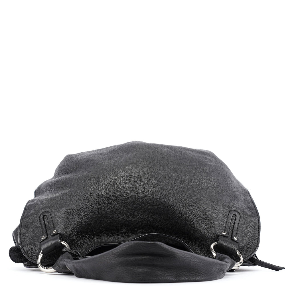 Black Leather Bittersweet Shoulder Bag
