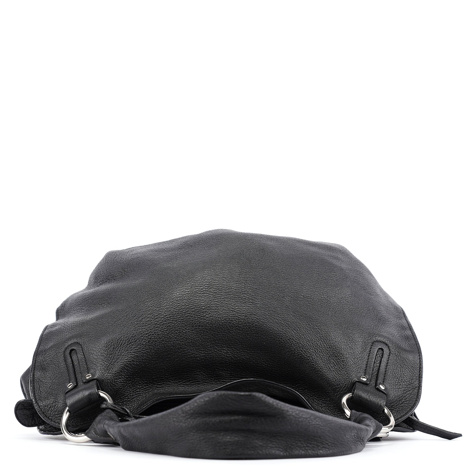 Black Leather Bittersweet Shoulder Bag