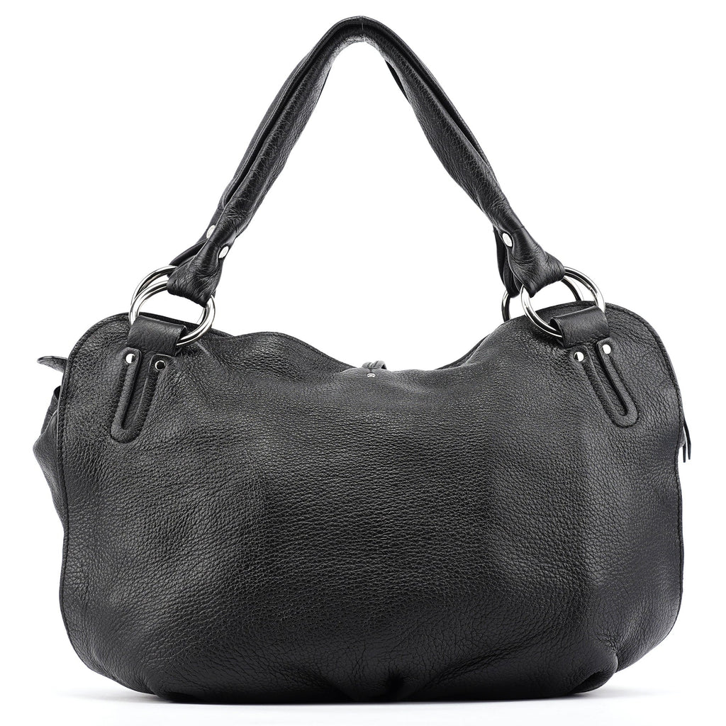 Black Leather Bittersweet Shoulder Bag