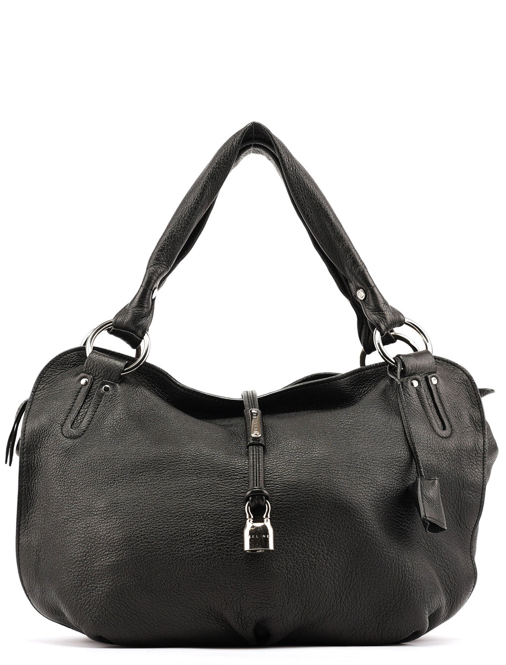Black Leather Bittersweet Shoulder Bag