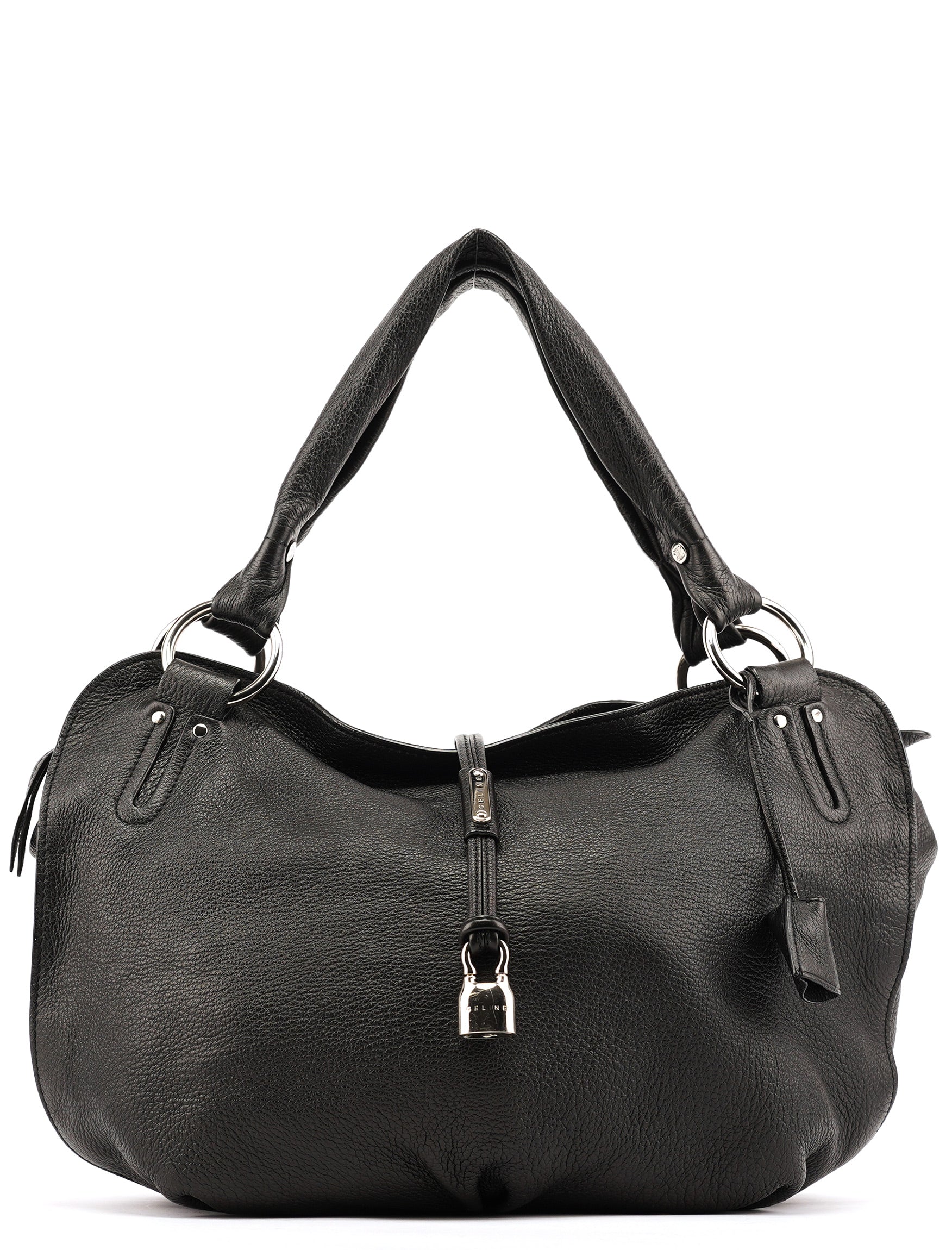 Black Leather Bittersweet Shoulder Bag