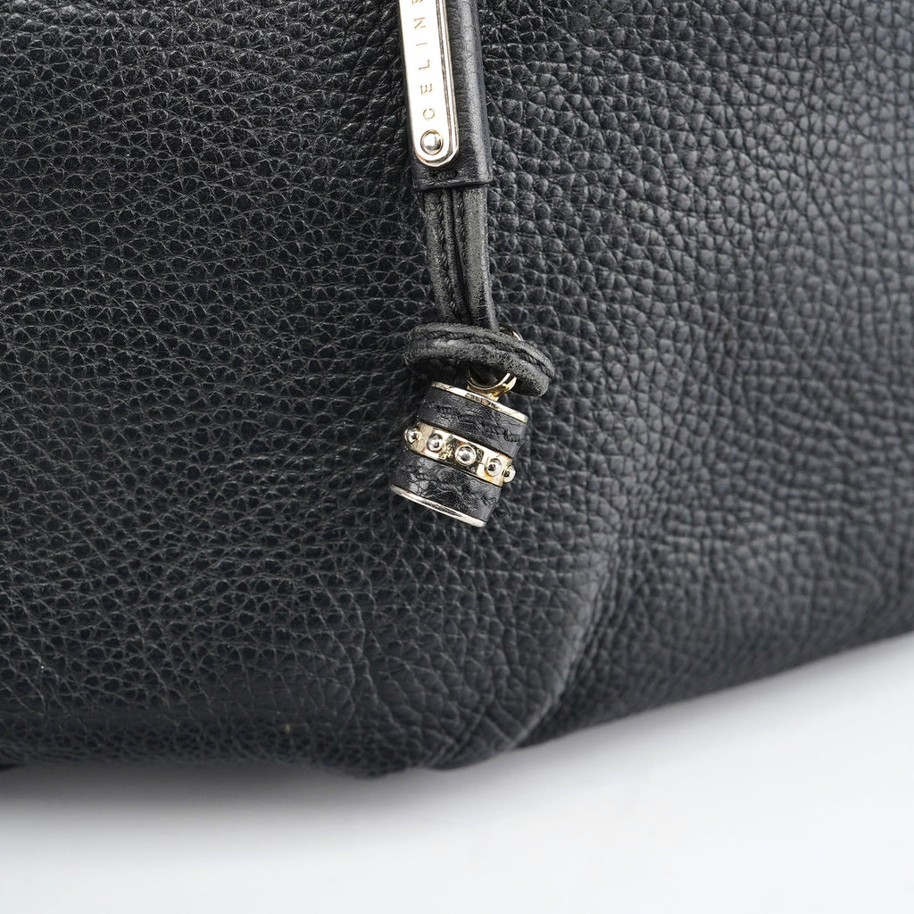 Black Leather Bittersweet Shoulder Bag