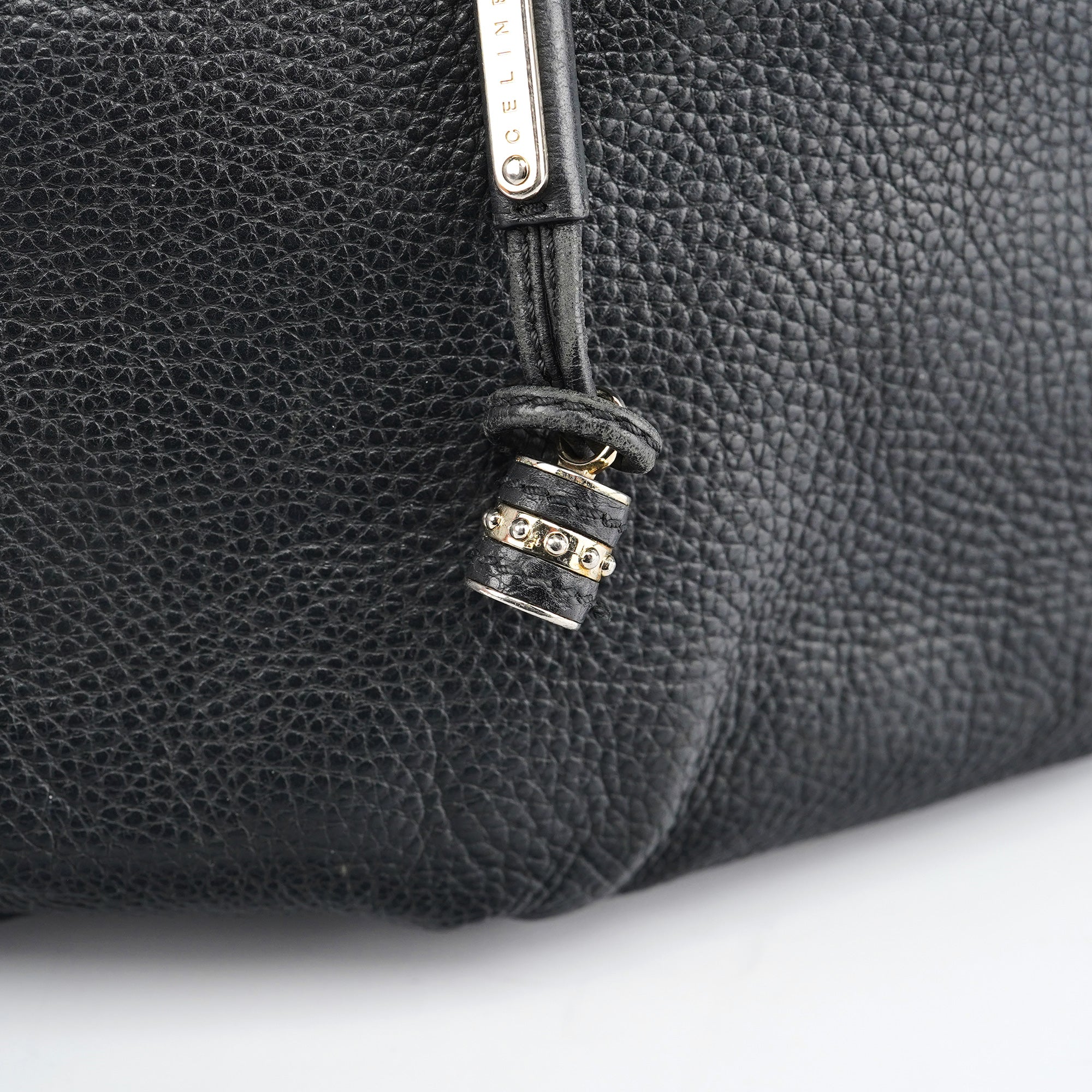 Black Leather Bittersweet Shoulder Bag