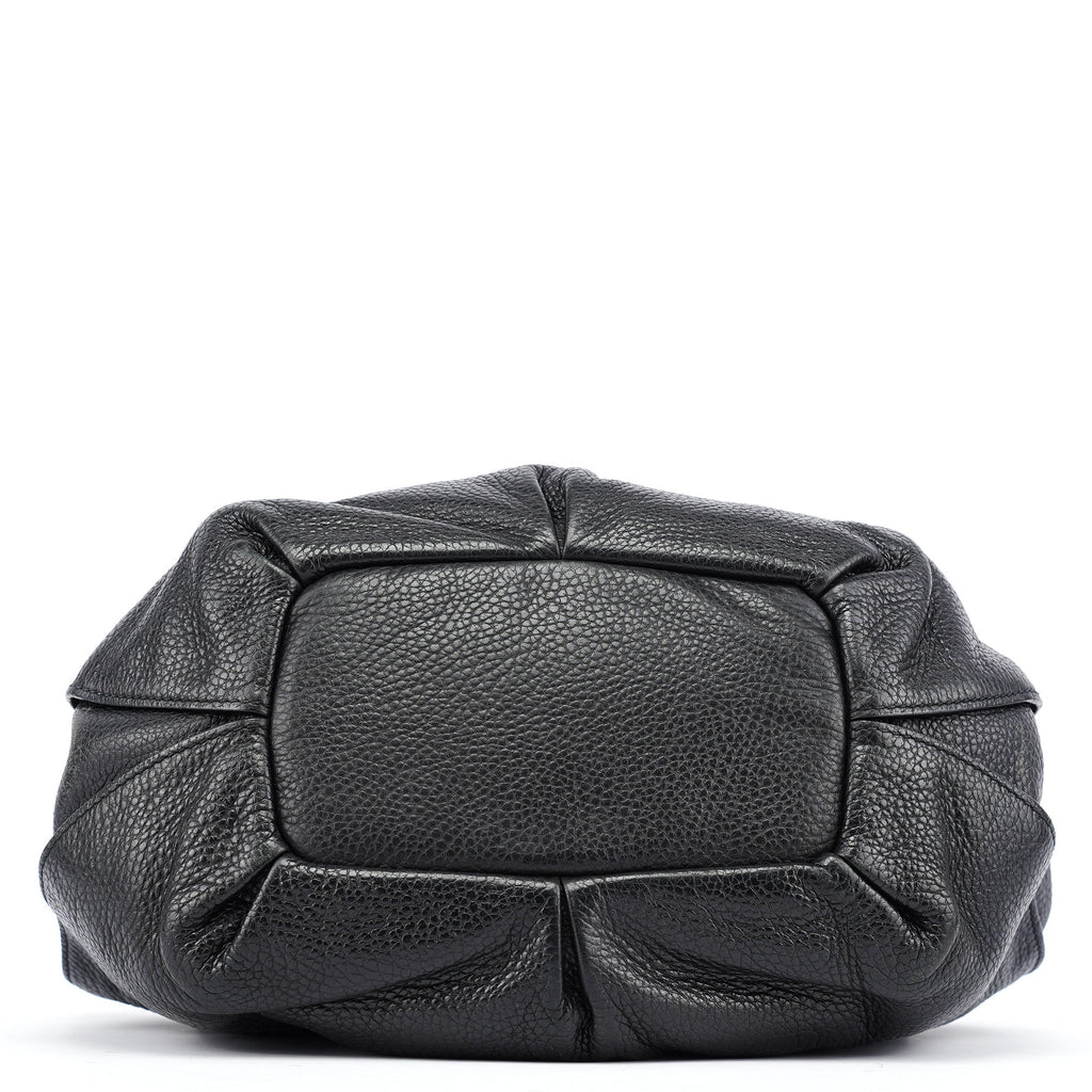 Black Leather Bittersweet Shoulder Bag