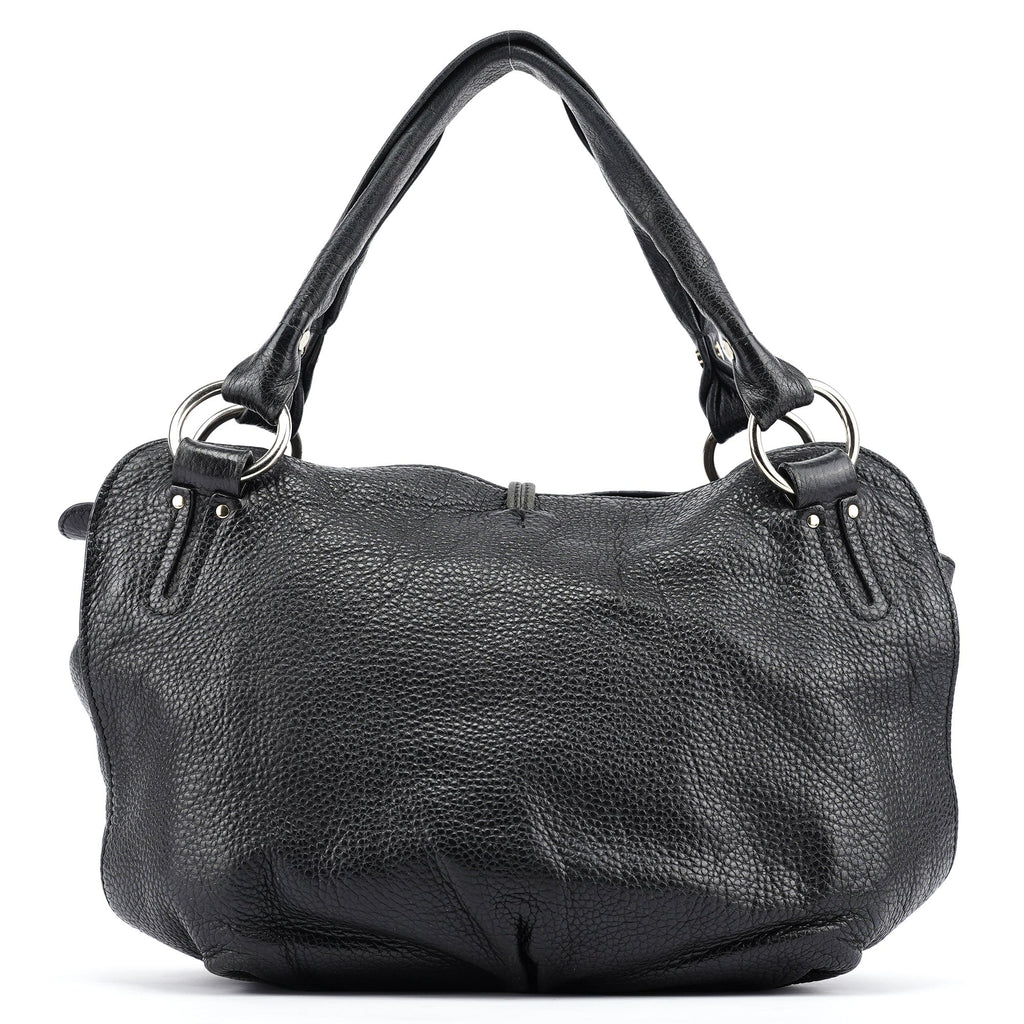 Black Leather Bittersweet Shoulder Bag