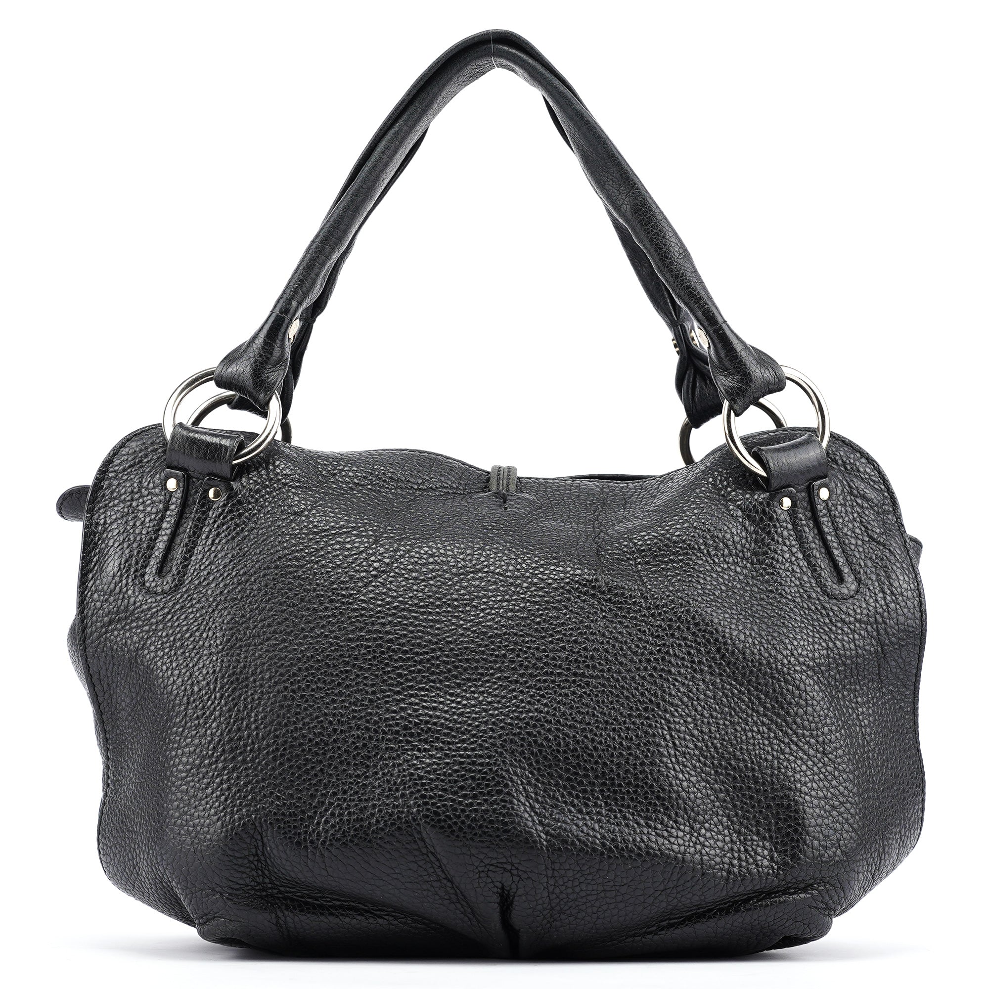 Black Leather Bittersweet Shoulder Bag