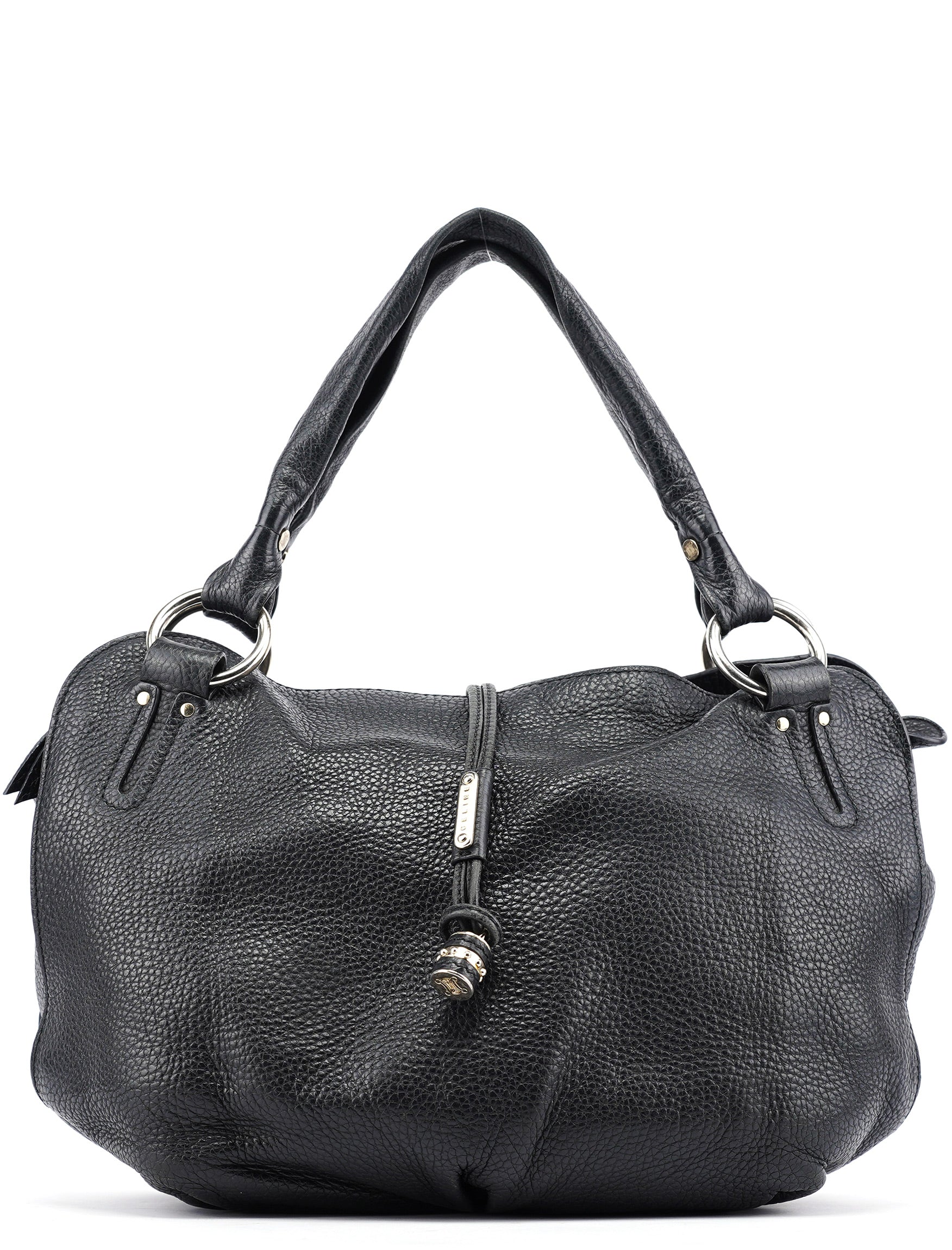 Black Leather Bittersweet Shoulder Bag
