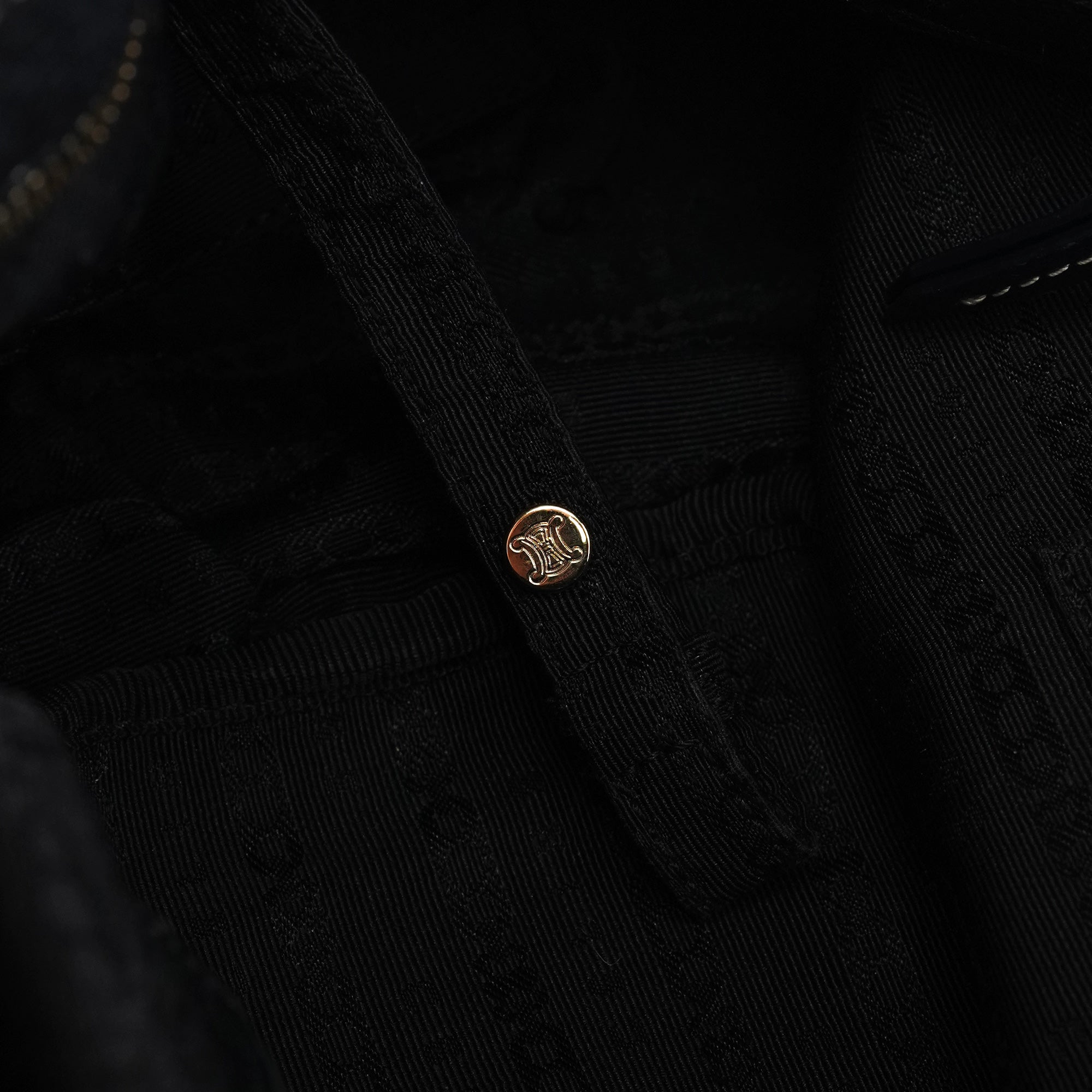 Black Leather Bittersweet Shoulder Bag