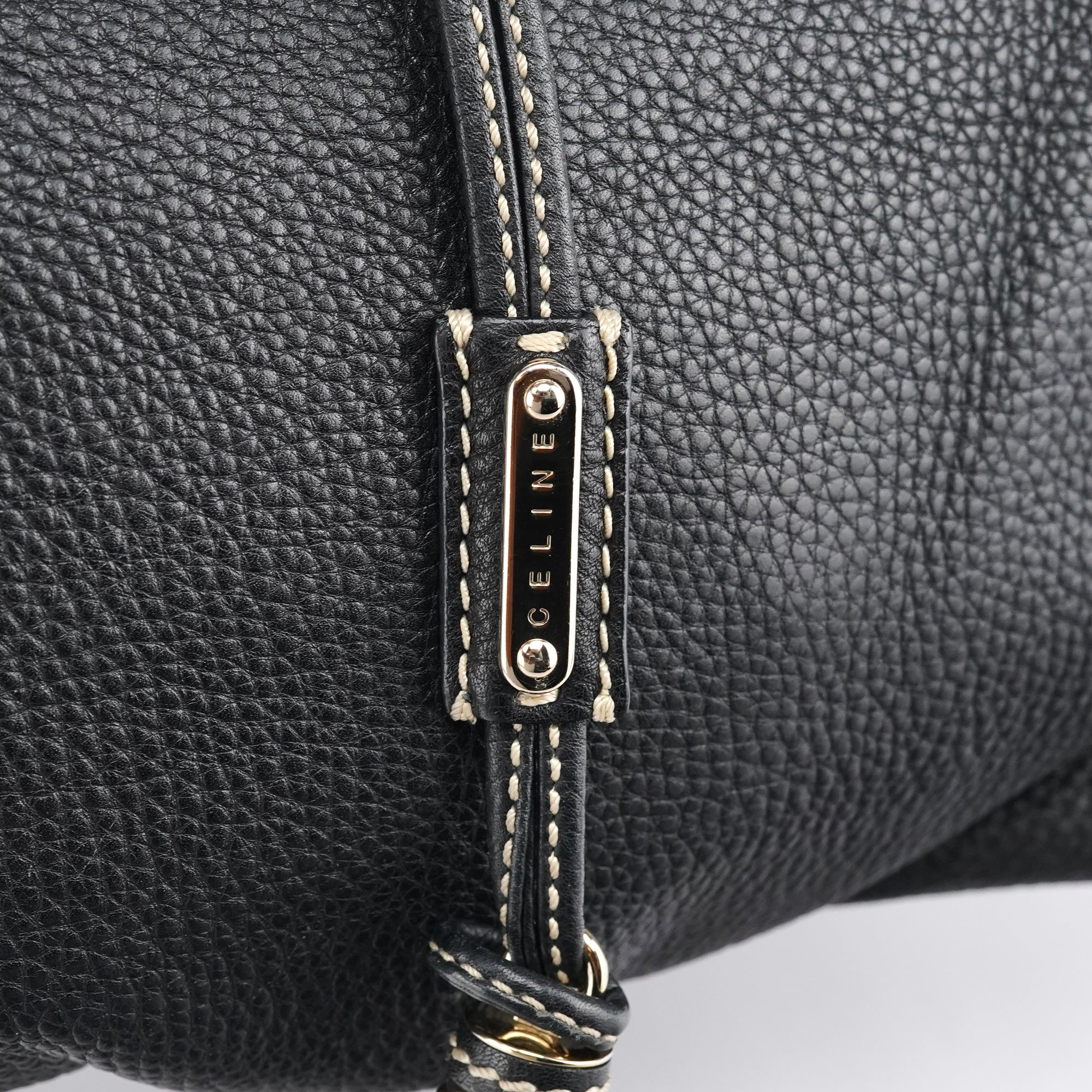 Black Leather Bittersweet Shoulder Bag