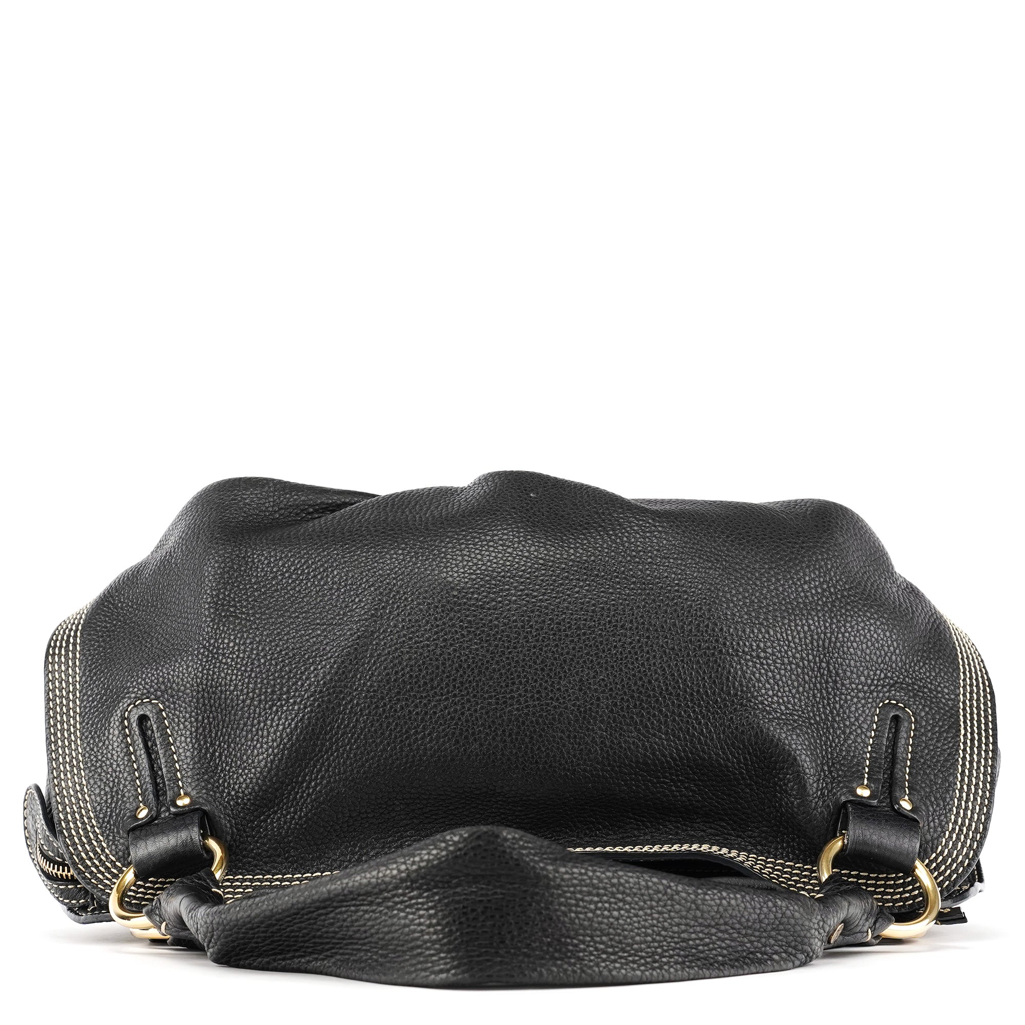 Black Leather Bittersweet Shoulder Bag