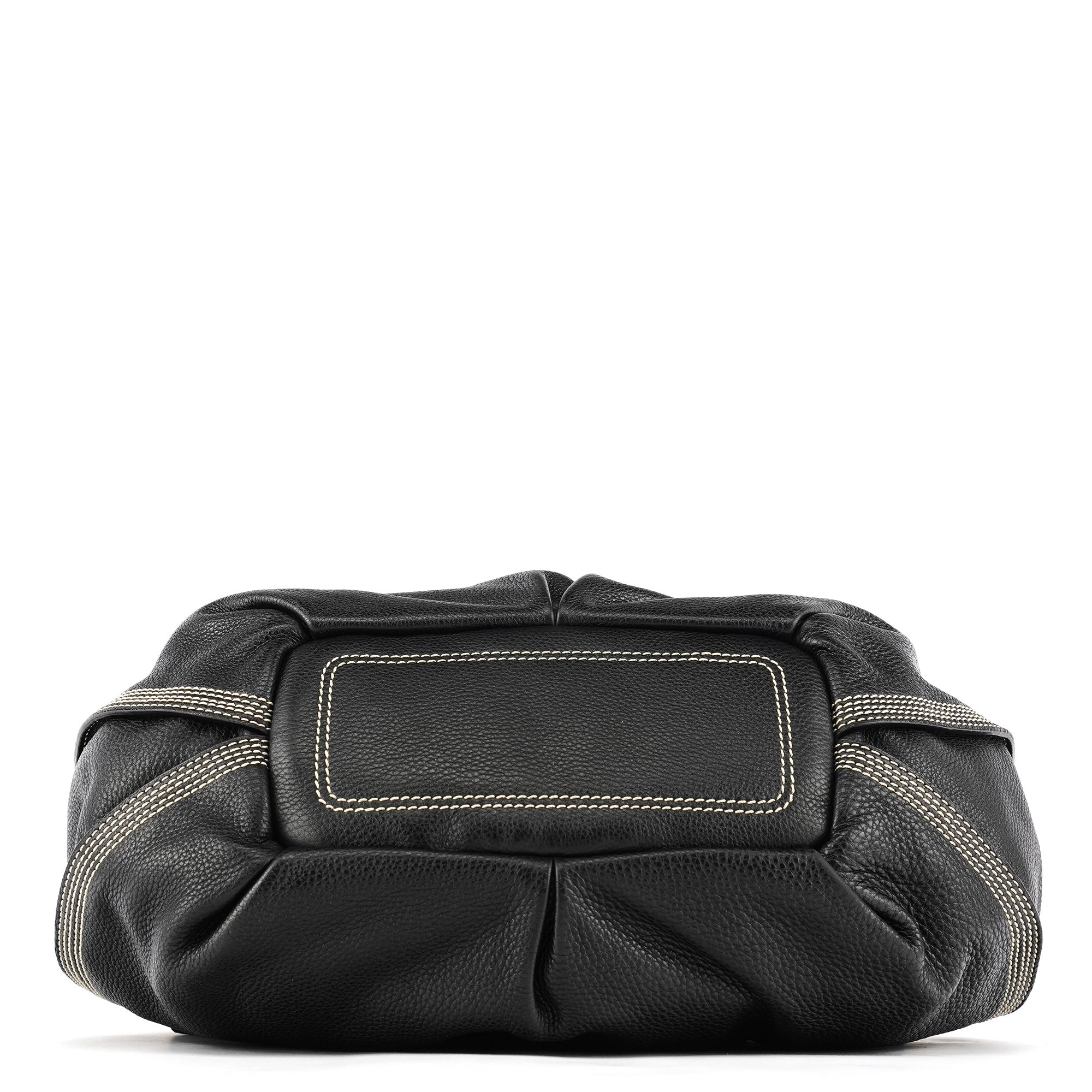 Black Leather Bittersweet Shoulder Bag