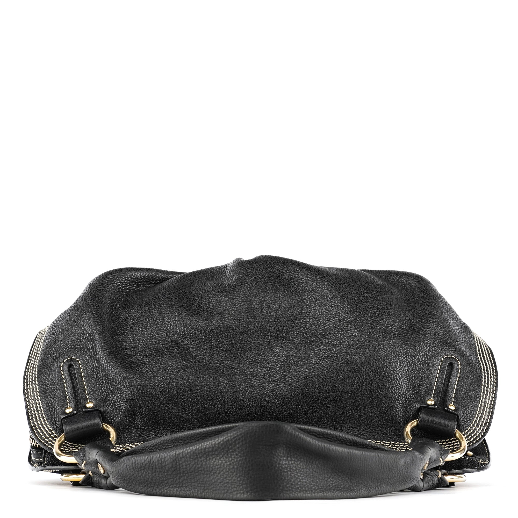 Black Leather Bittersweet Shoulder Bag