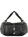 Black Leather Bittersweet Shoulder Bag
