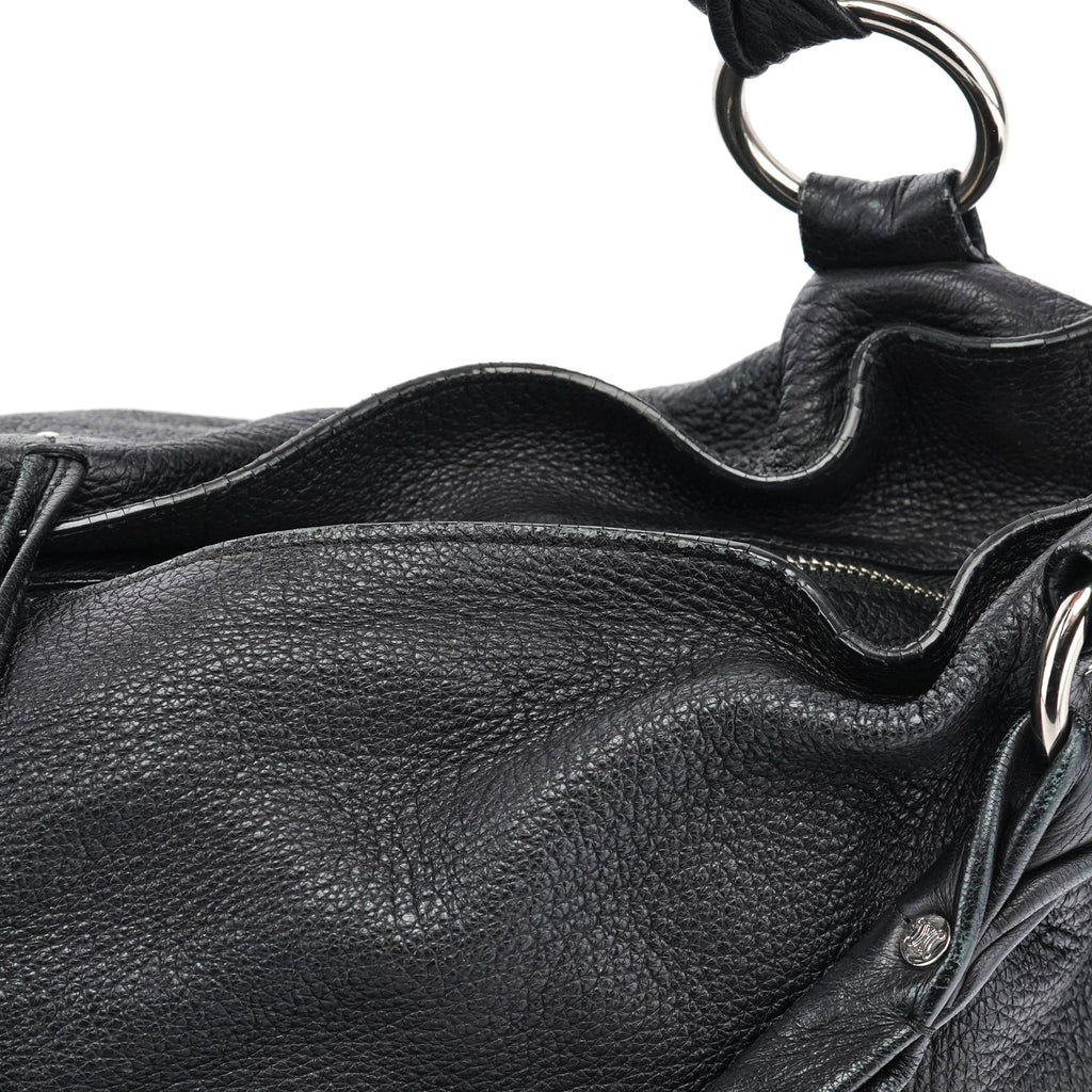 Black Leather Bittersweet Shoulder Bag