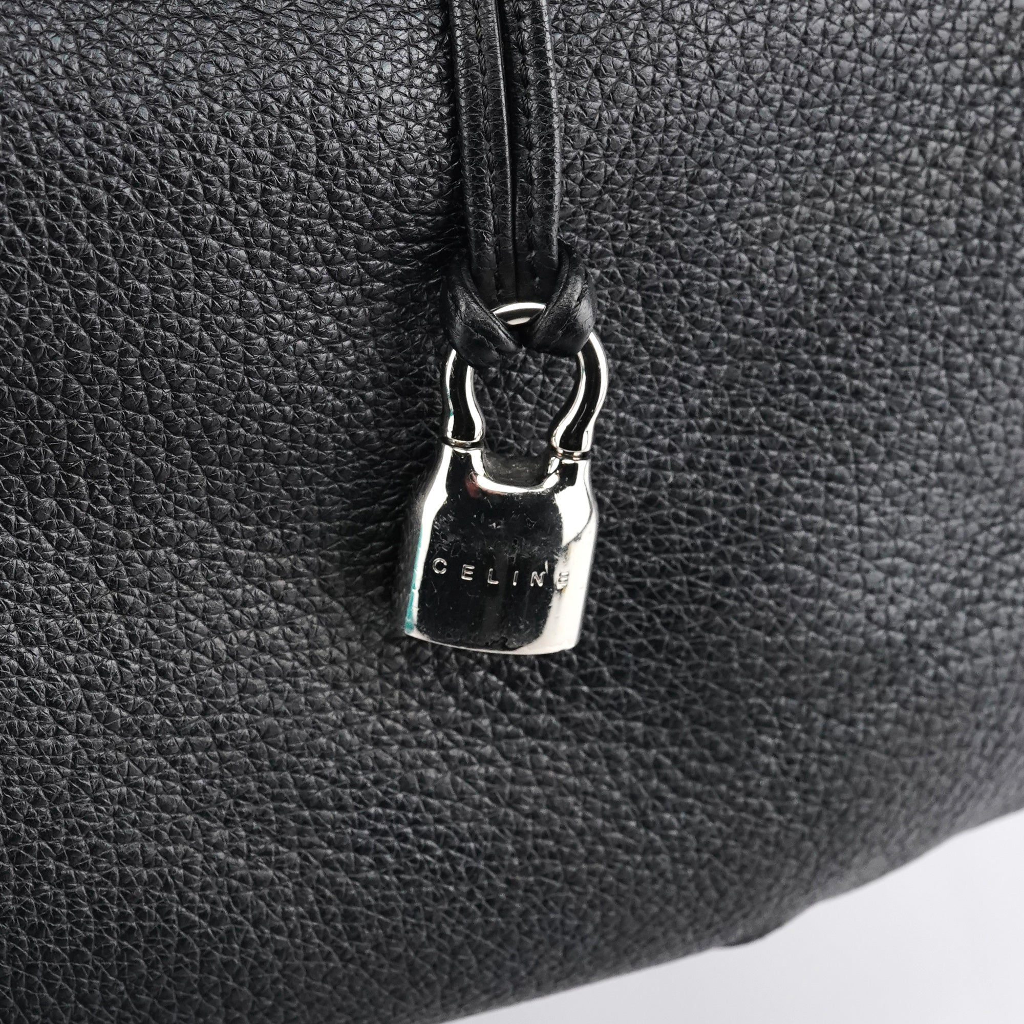 Black Leather Bittersweet Shoulder Bag