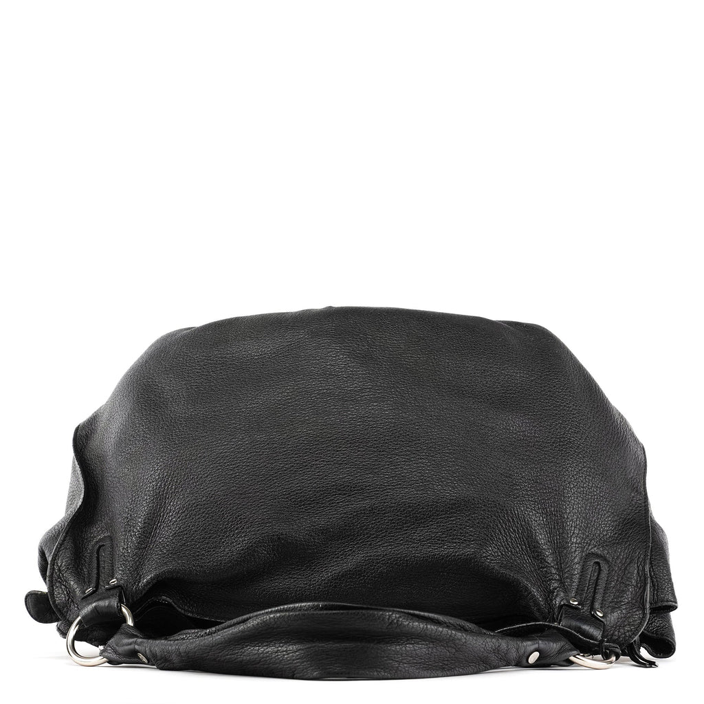Black Leather Bittersweet Shoulder Bag