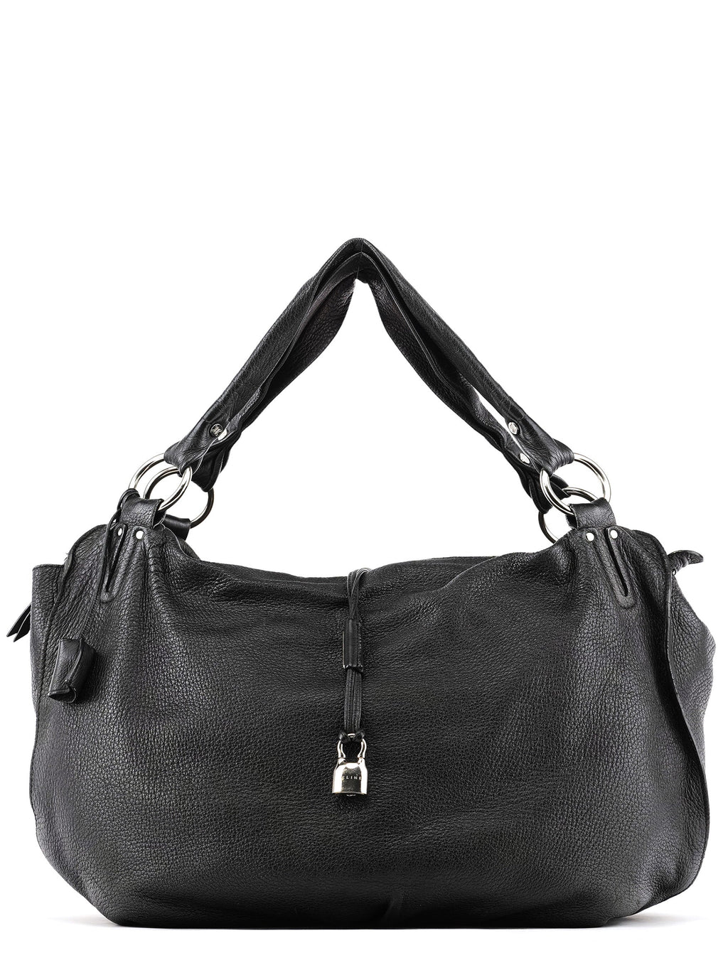 Black Leather Bittersweet Shoulder Bag
