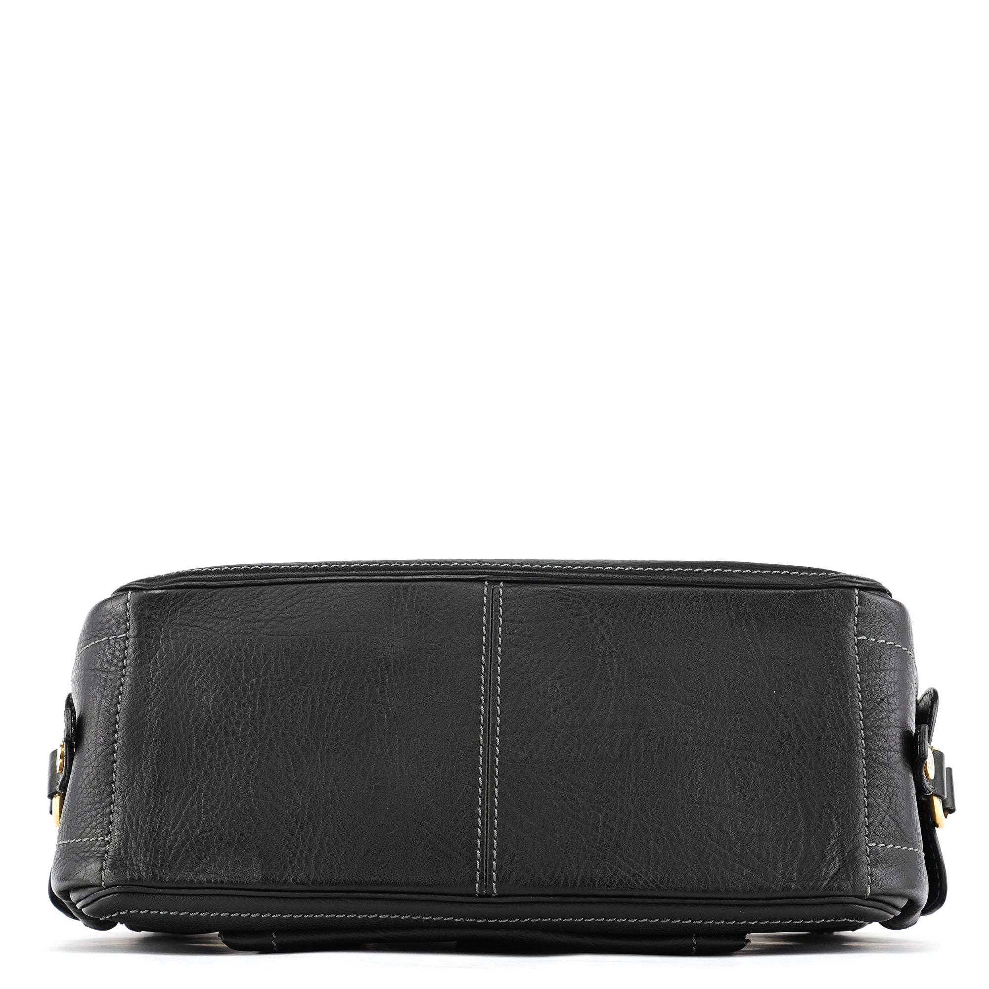 Black Leather Boogie Tote Bag