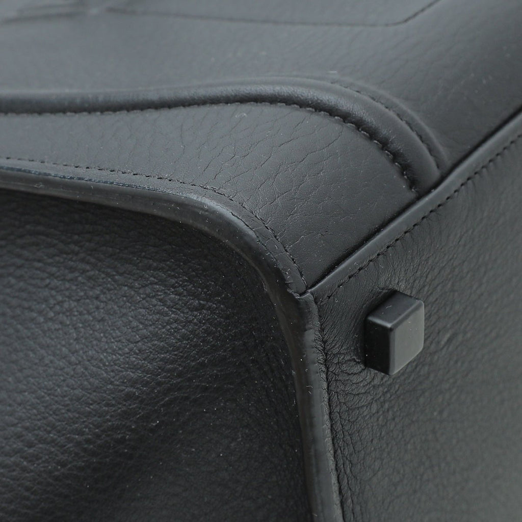 Celine Black Phantom Medium Luggage Bag