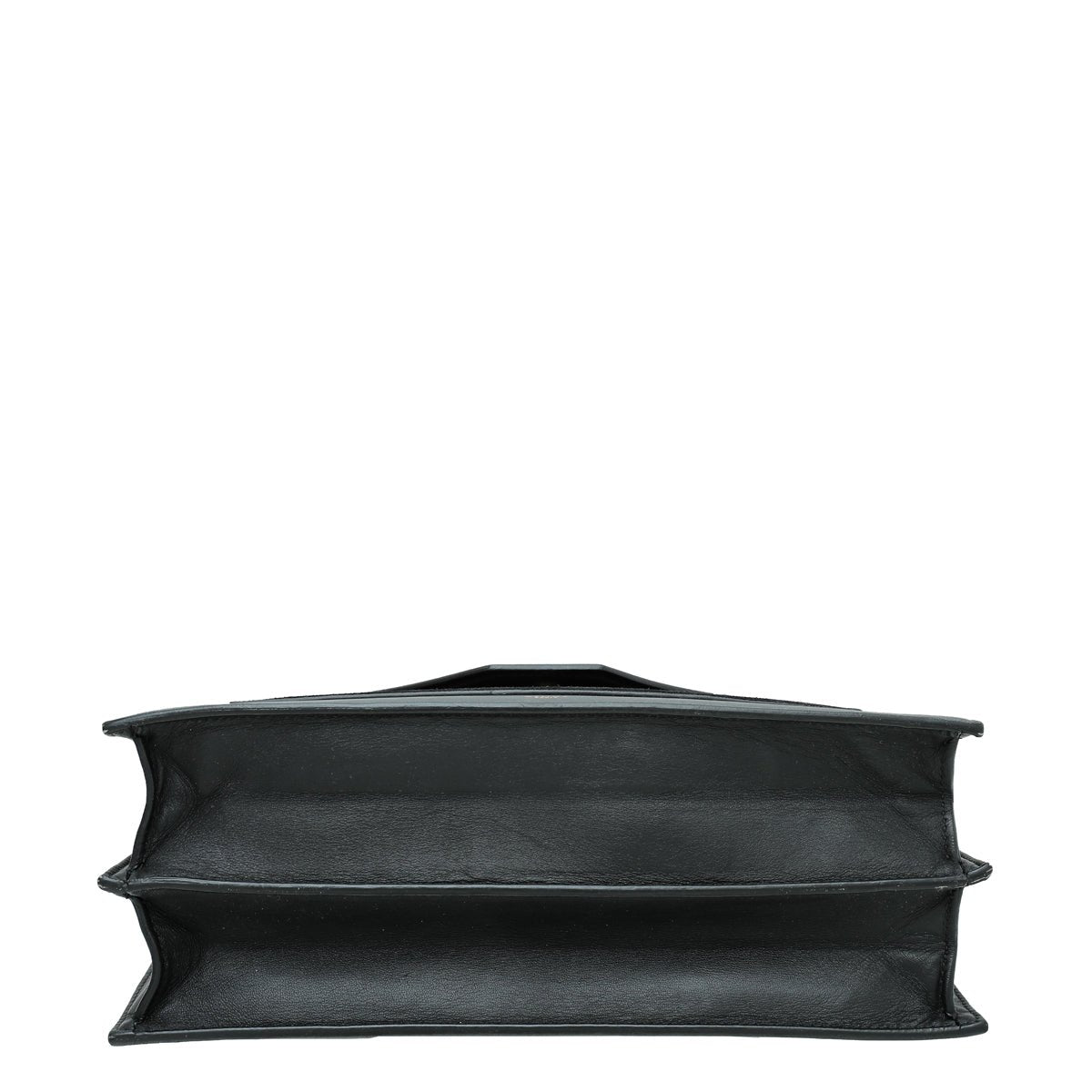 Celine Black Pocket Envelope Flap Chain Medium Bag