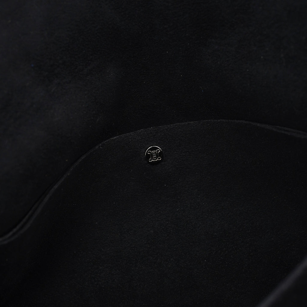 Black Suede Macadam Shoulder Bag