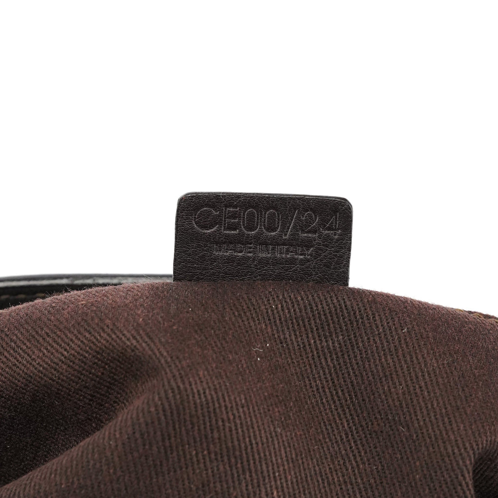 Brown Calfskin Leather Boogie Bag