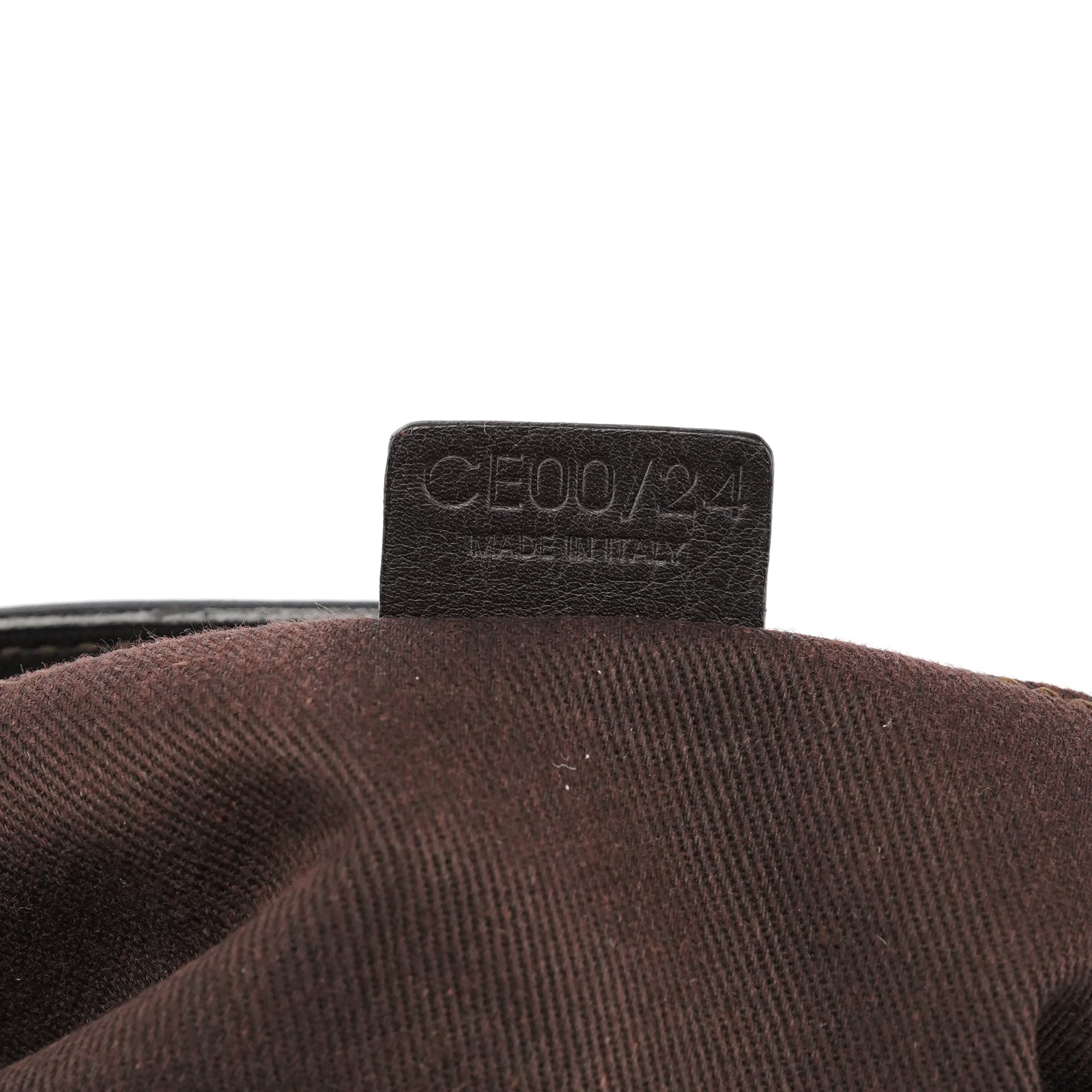 Brown Calfskin Leather Boogie Bag