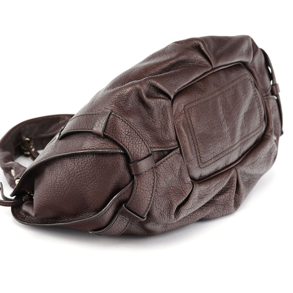 Brown Deerskin Bittersweet Shoulder Bag