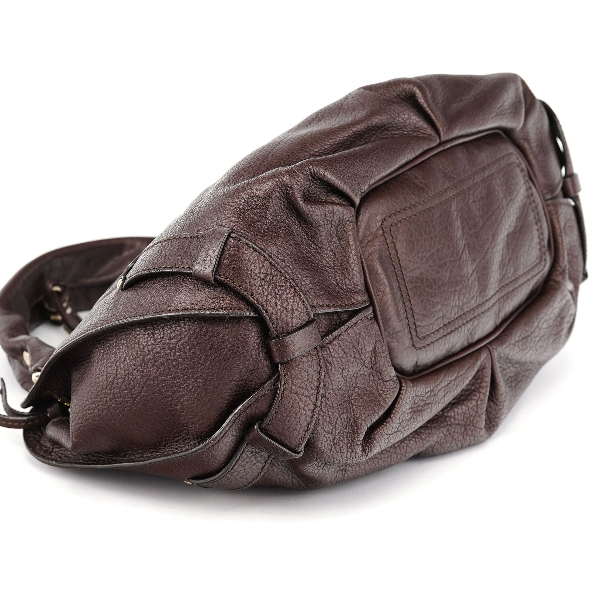 Brown Deerskin Bittersweet Shoulder Bag