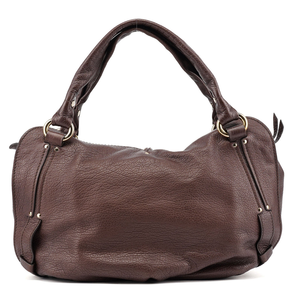 Brown Deerskin Bittersweet Shoulder Bag