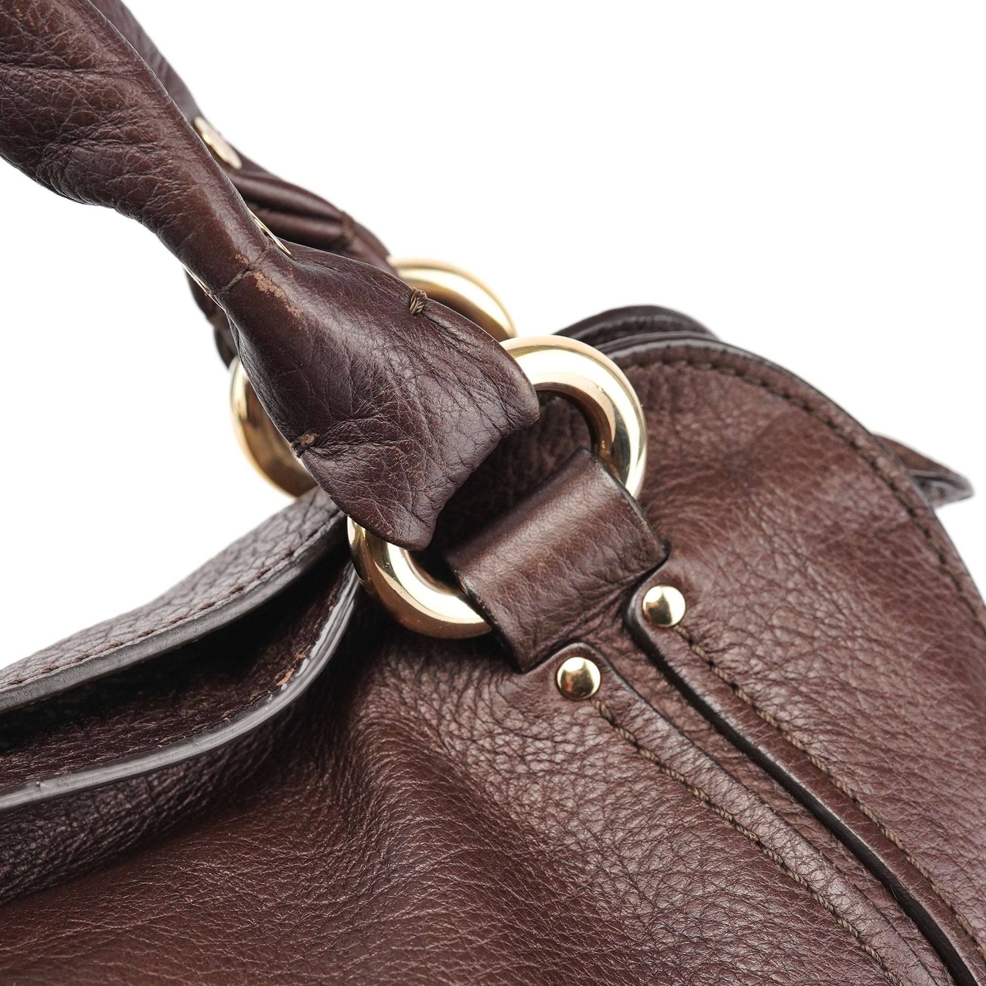 Brown Deerskin Bittersweet Shoulder Bag